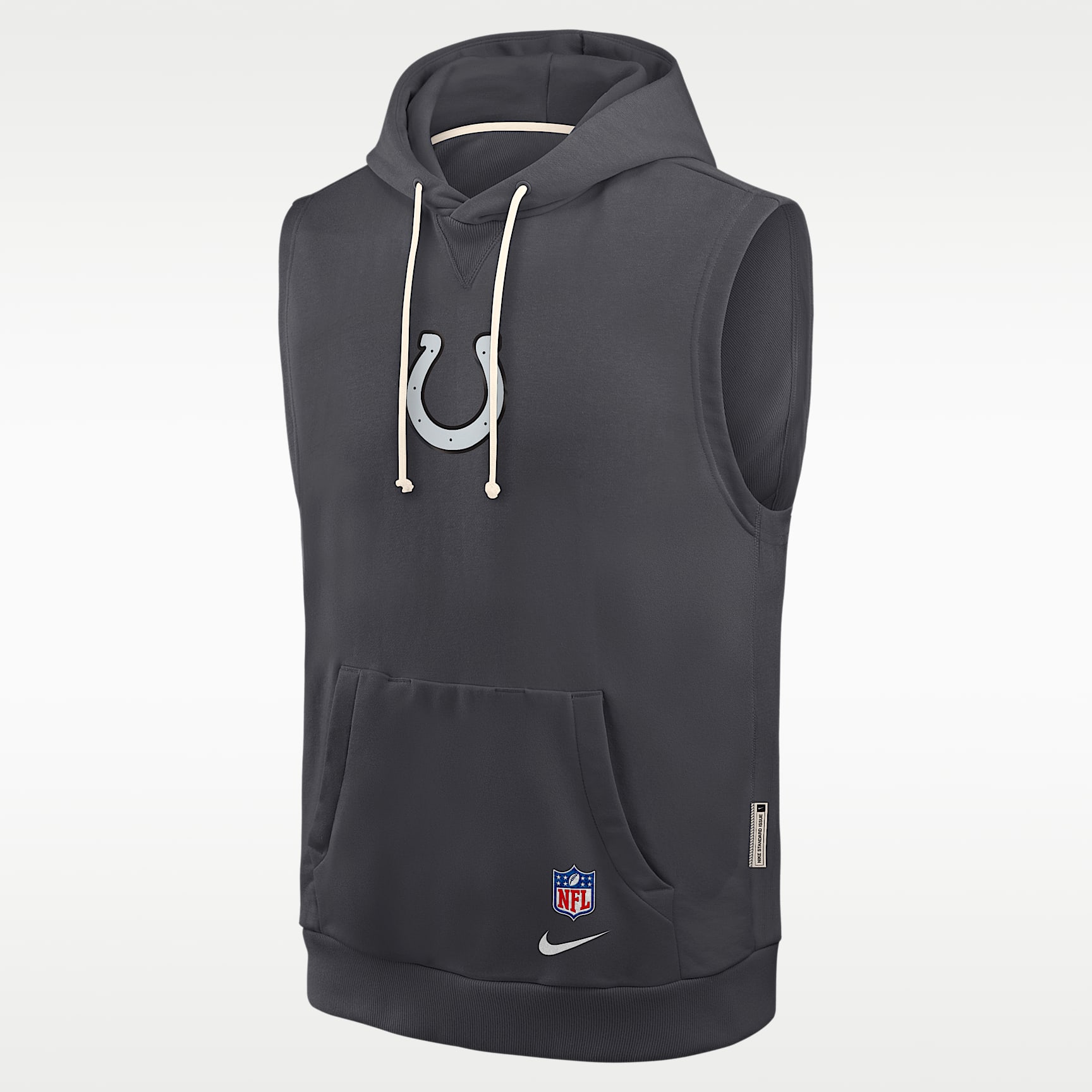 Indianapolis Colts Rivalries Collection Sideline Men's Nike Dri-FIT NFL Sleeveless Pullover Hoodie