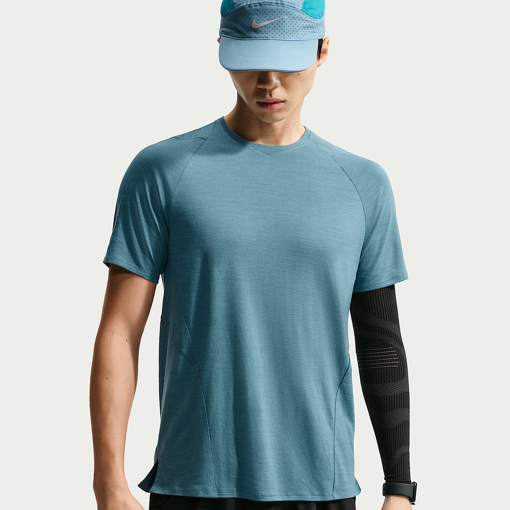 NikeLab | Running Men's Wool-Blend Short-Sleeve Top