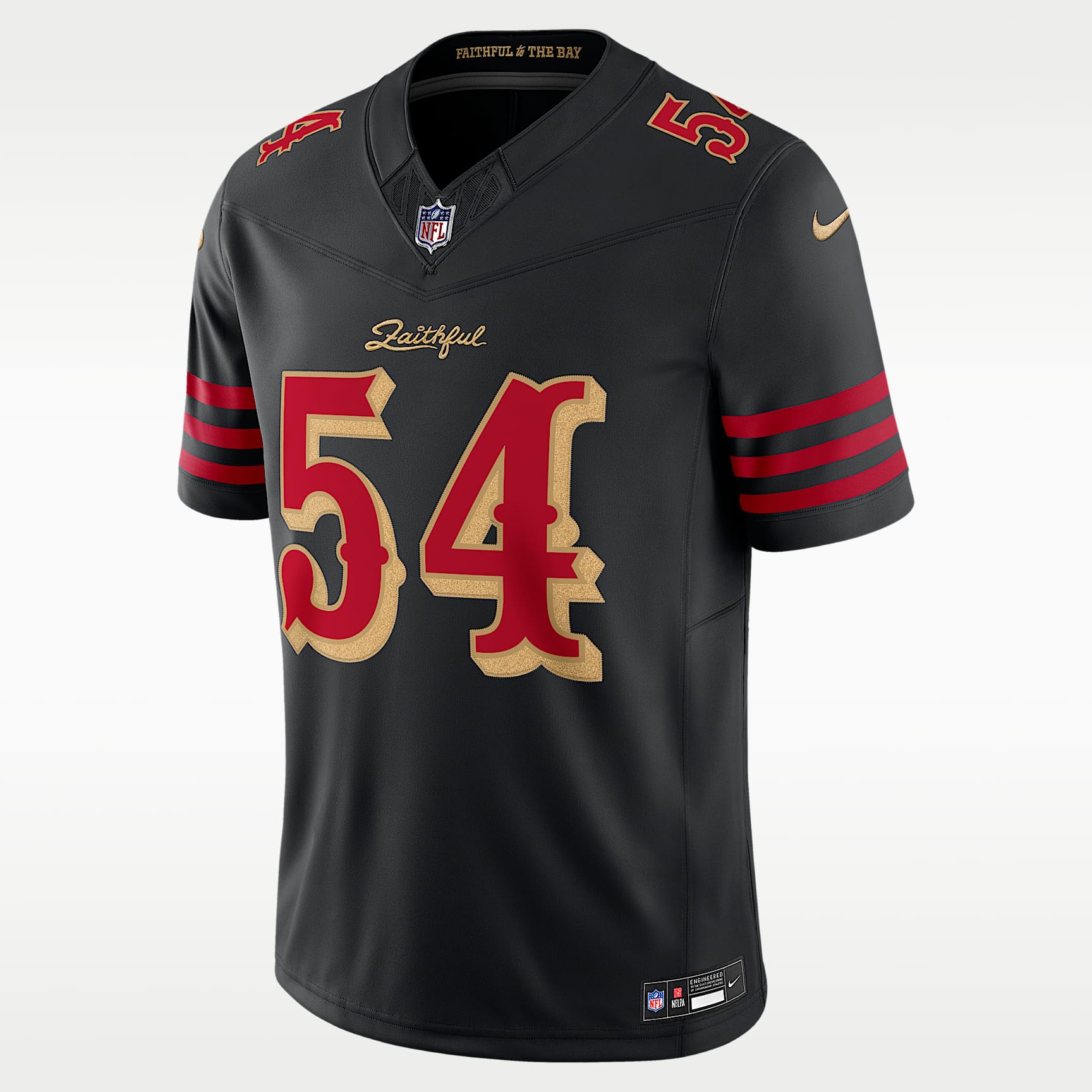 Fred Warner San Francisco 49ers Rivalries Collection Men's Nike Dri-FIT NFL Limited Jersey
