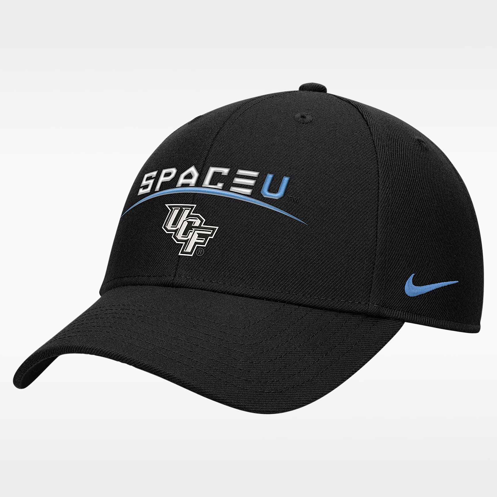 Gorra universitaria Nike Dri-FIT ajustable para hombre UCF Space Game