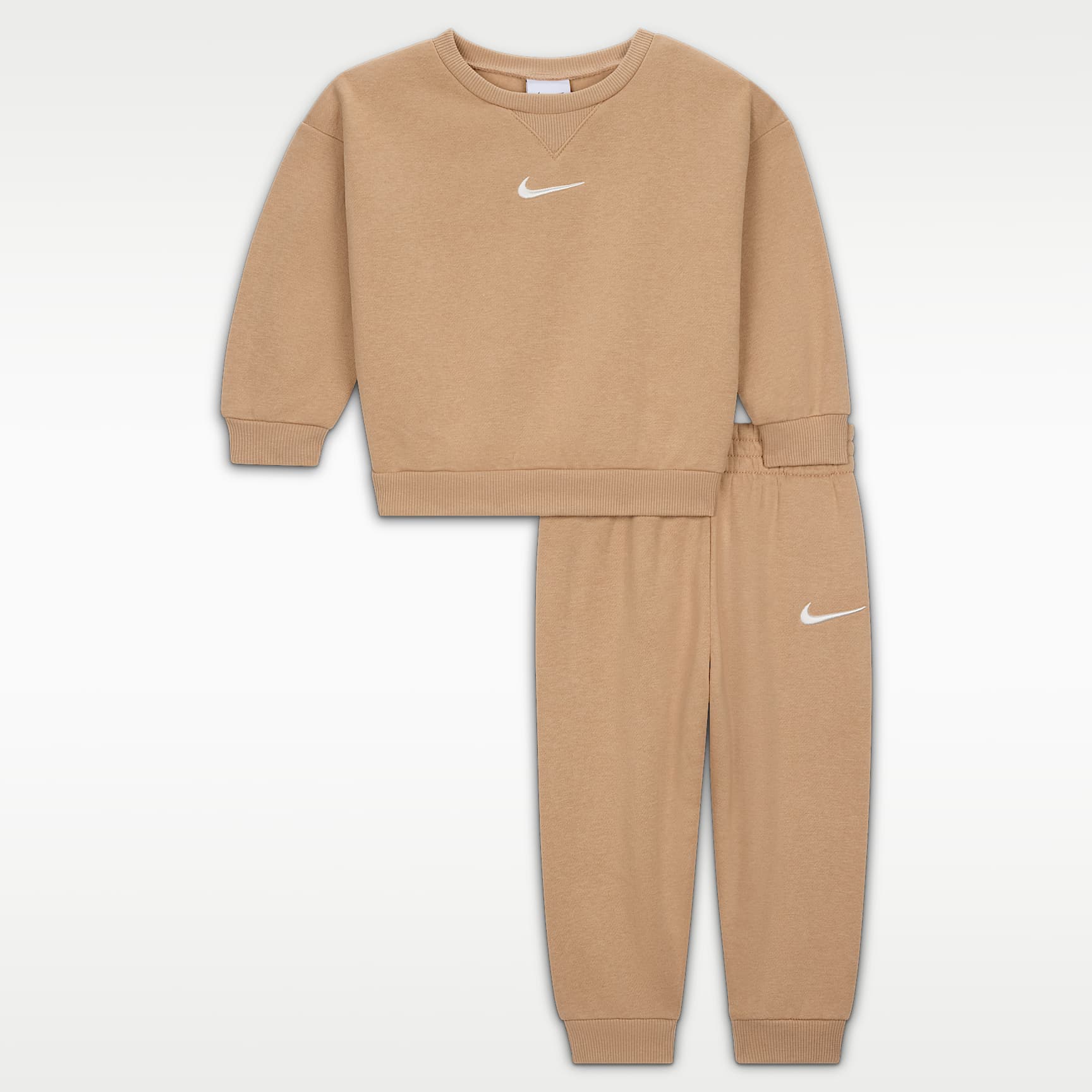 Nike Essentials zweiteiliges Fleece-Set mit Rundhalsshirt (Babys)