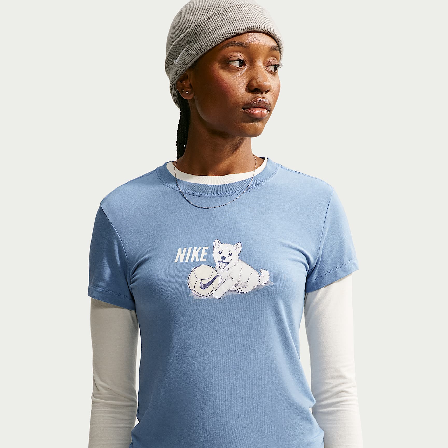 Playera para mujer Nike Sportswear Chill Knit