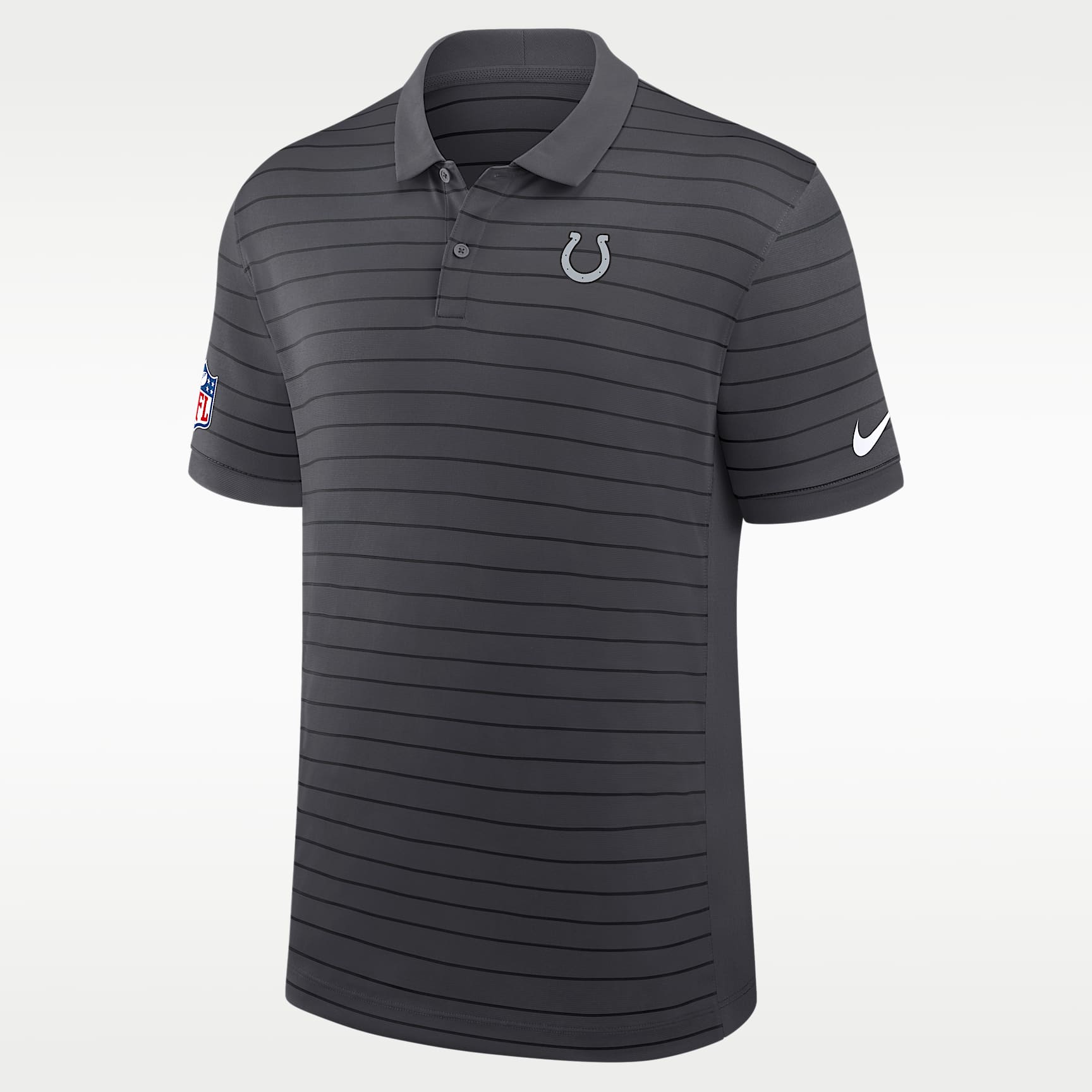 Indianapolis Colts Rivalries Collection Sideline Victory Striped Men's Nike Dri-FIT NFL Polo