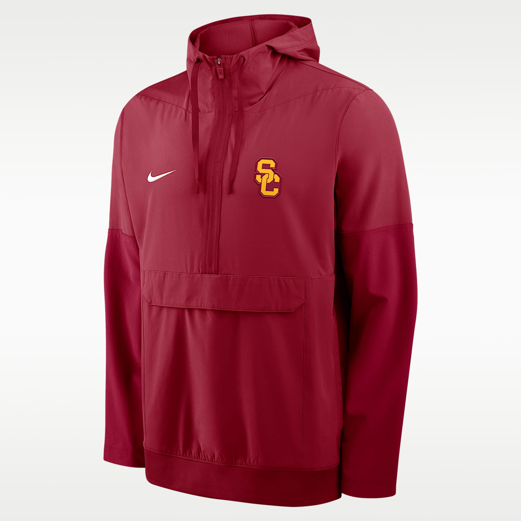 USC Anorak Men's Nike College 1/2-Zip Hooded Jacket