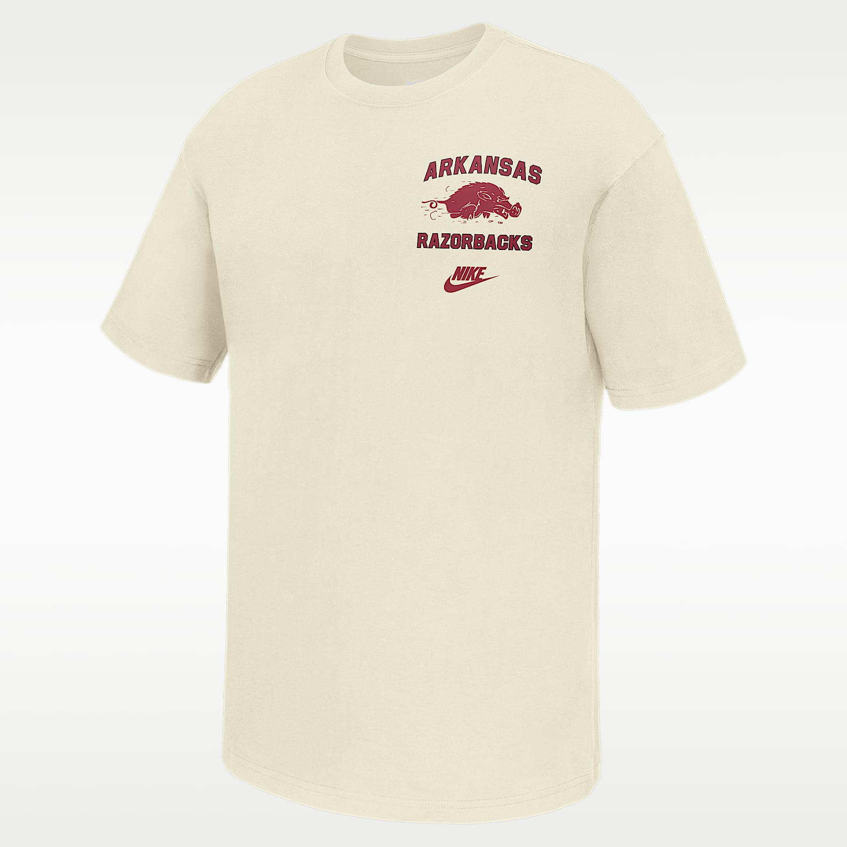 Playera de futbol americano Nike para hombre Arkansas Razorbacks