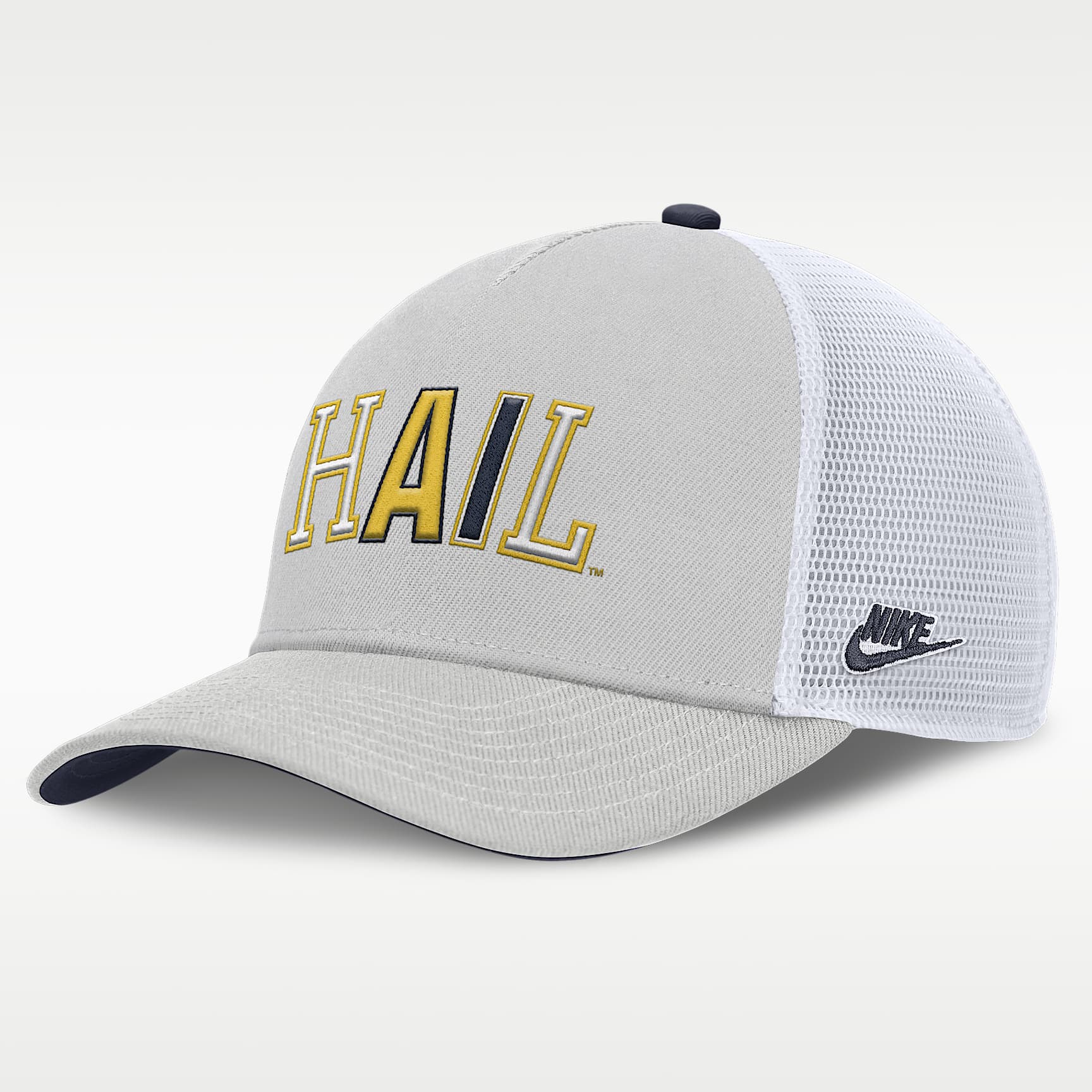 Michigan Legacy Basketball Rise Men's Nike College Trucker Adjustable Hat