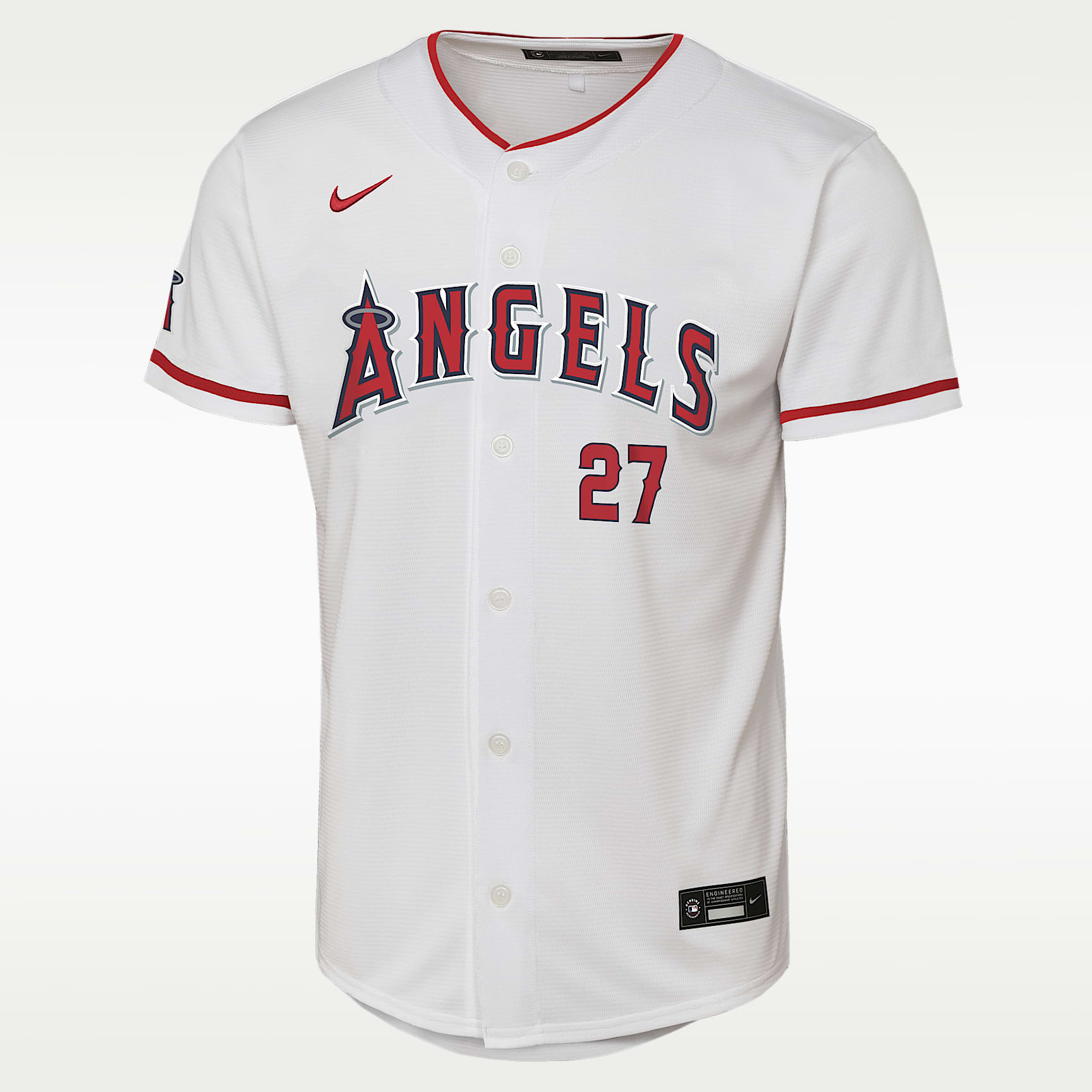 Mike Trout Los Angeles Angels Big Kid's Nike MLB Stadium Jersey