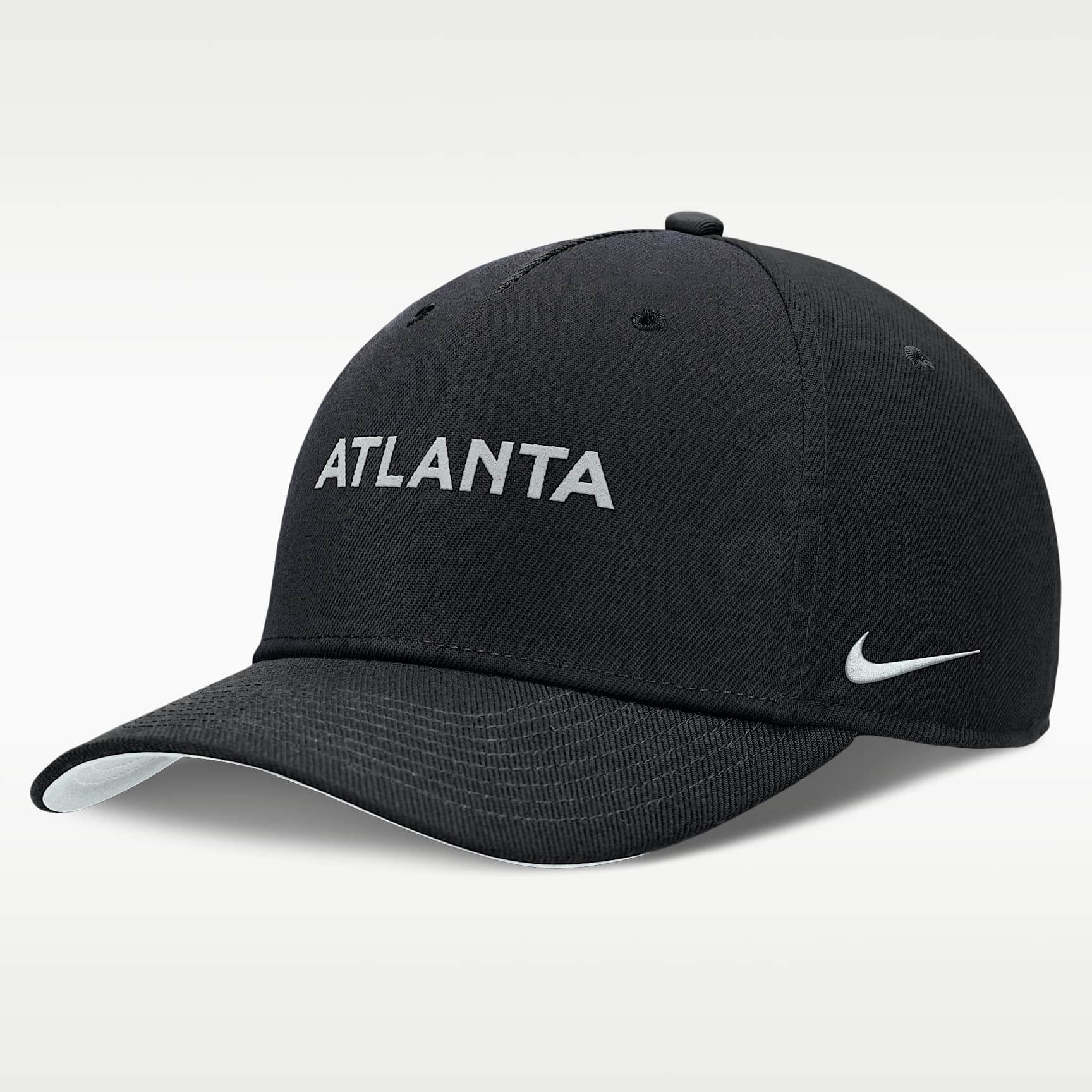 Atlanta Braves Rise Men's Nike Dri-FIT MLB Adjustable Hat