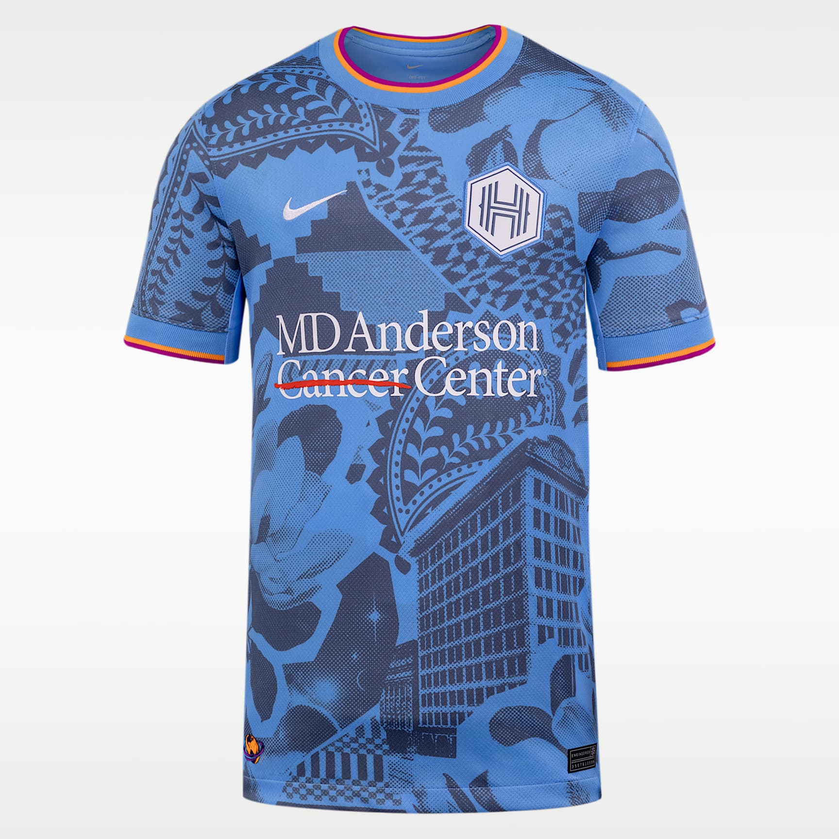 Houston Dash Stadium Away Big Kids' Nike Dri-FIT NWSL Replica Jersey