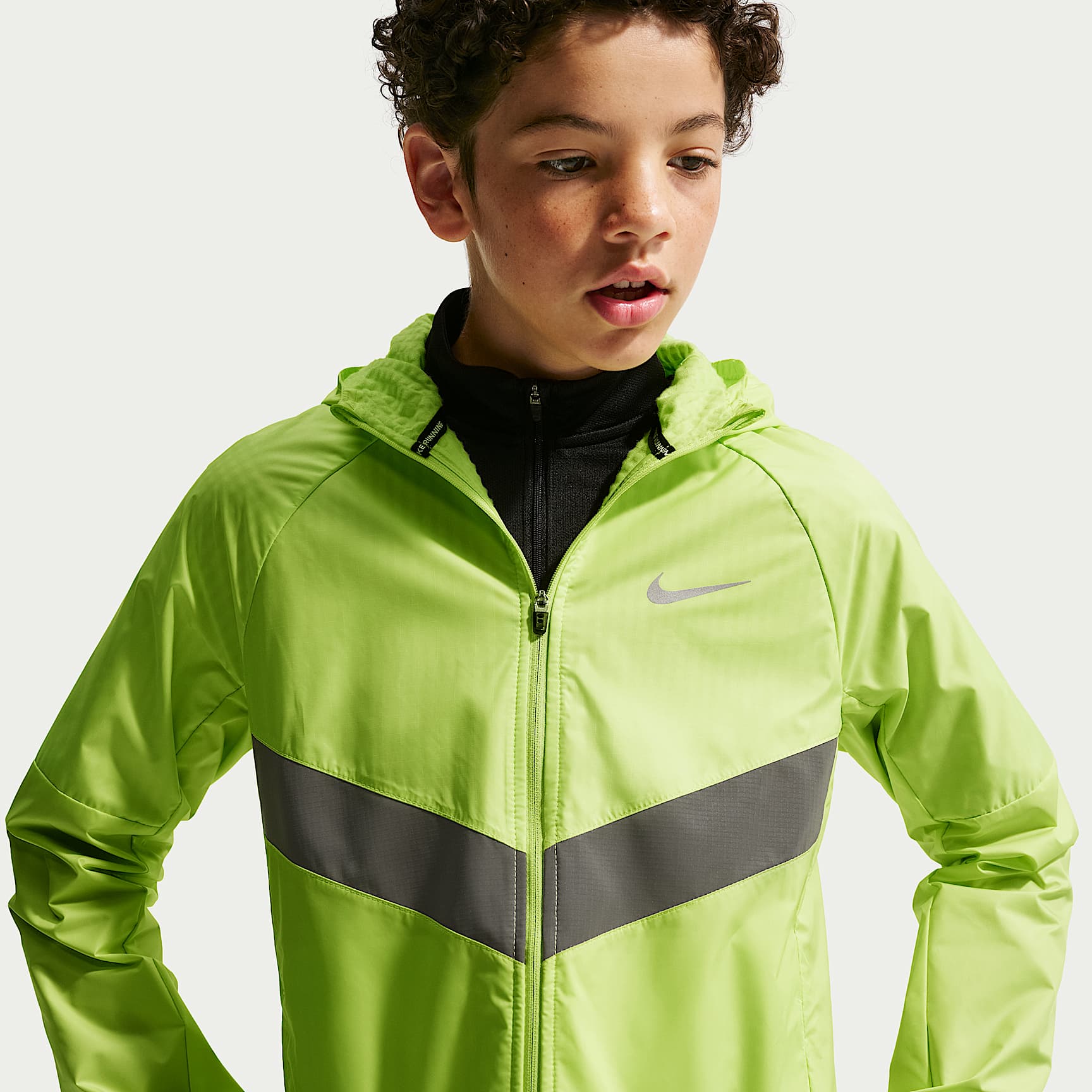 Nike Miler Big Kids' (Boys') Therma-FIT Water-Repellent Winterized Jacket