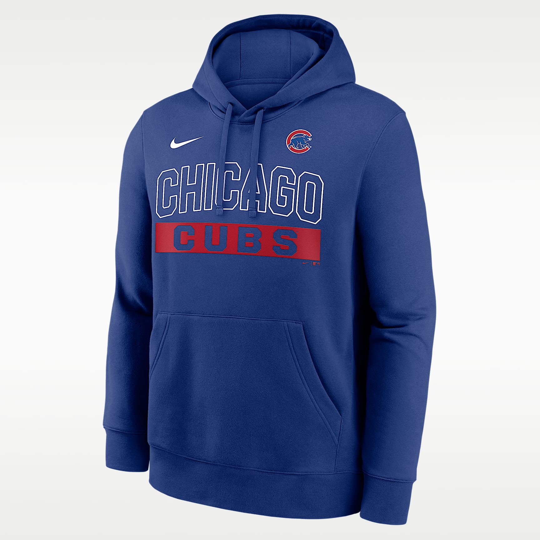 Chicago Cubs Club Men's Nike MLB Pullover Hoodie