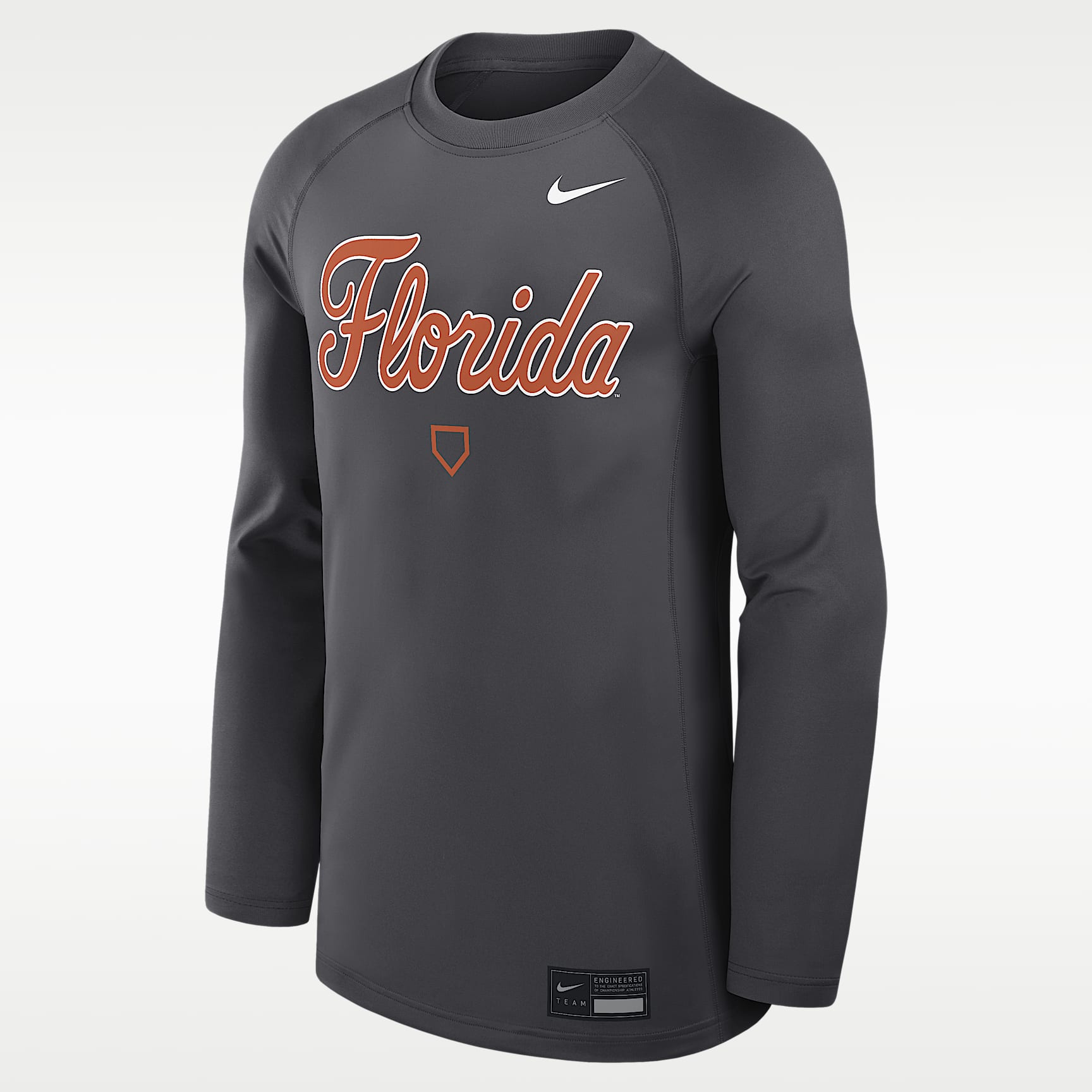 Florida Dugout Game Time Men's Nike Dri-FIT College Long-Sleeve T-Shirt