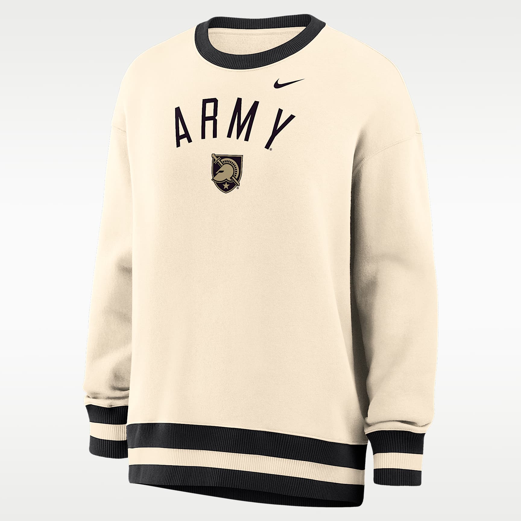 Nike Phoenix (Army) Women's Oversized Crew-Neck Sweatshirt