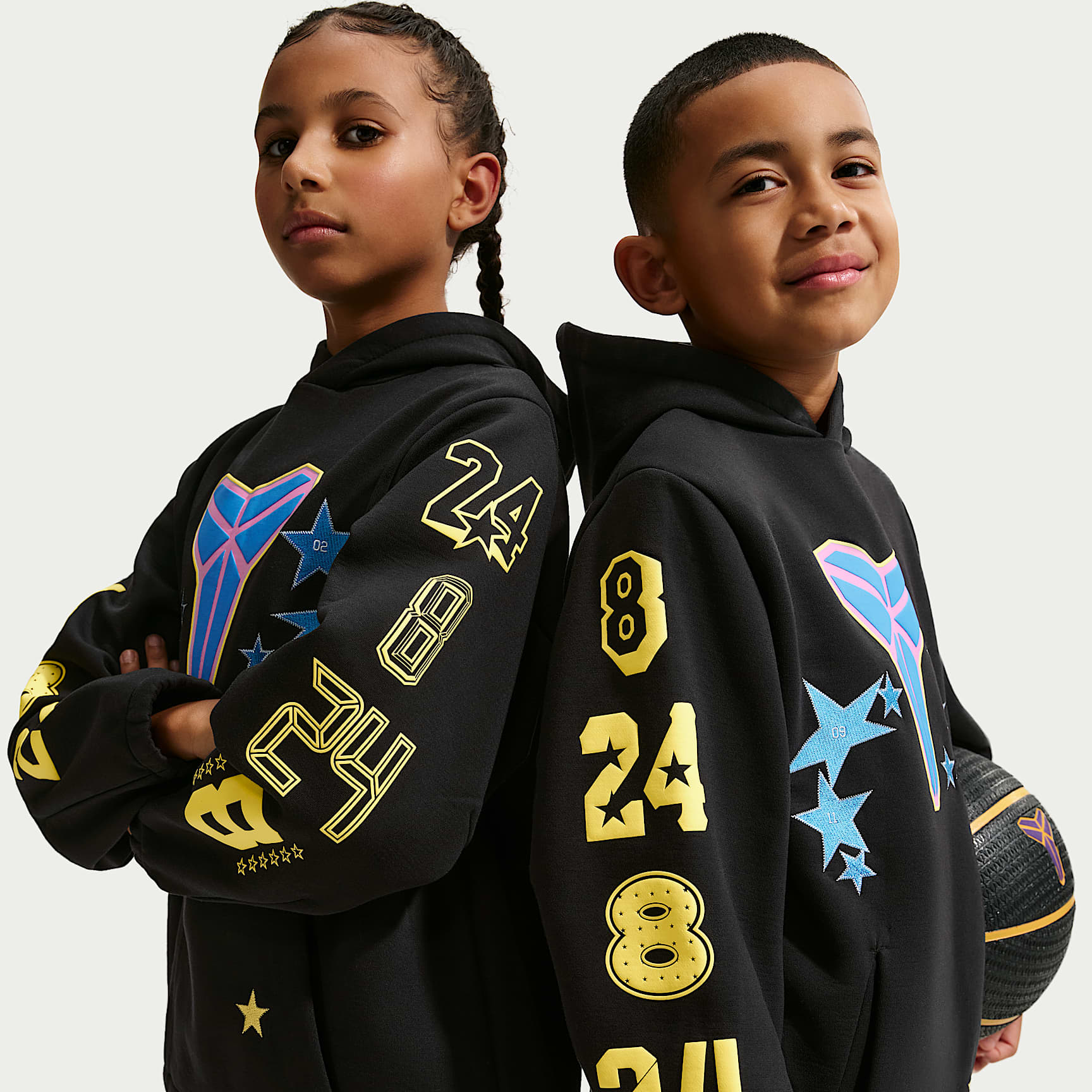 Kobe All-Star Weekend Big Kids' Fleece Basketball Hoodie