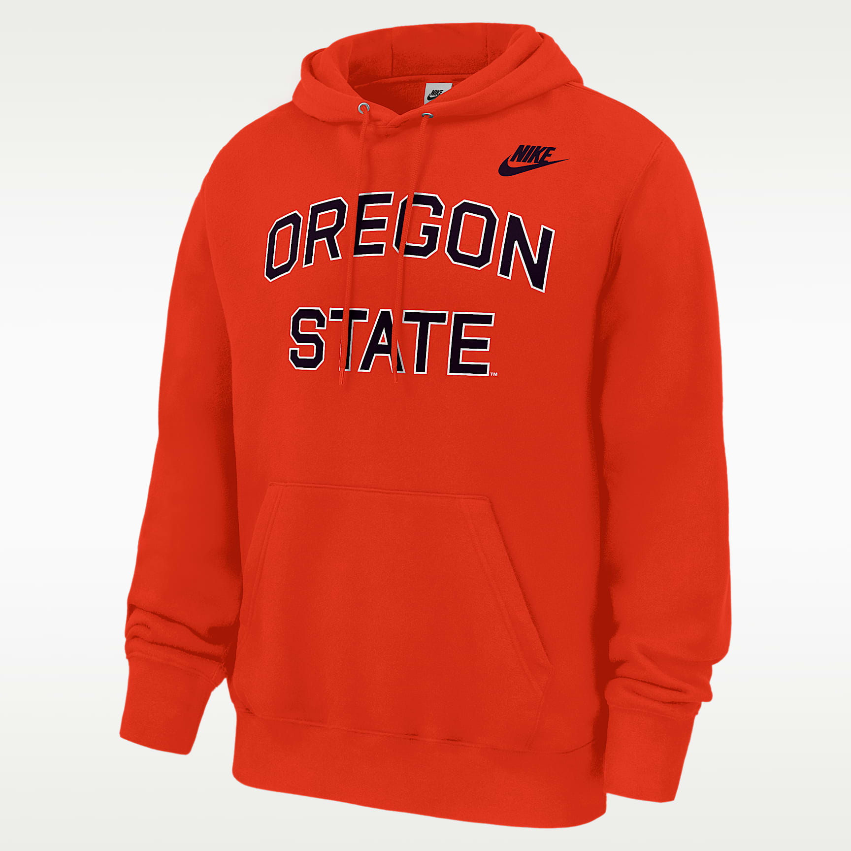 Oregon State Beavers Club Men's Nike Football Fleece Pullover Hoodie