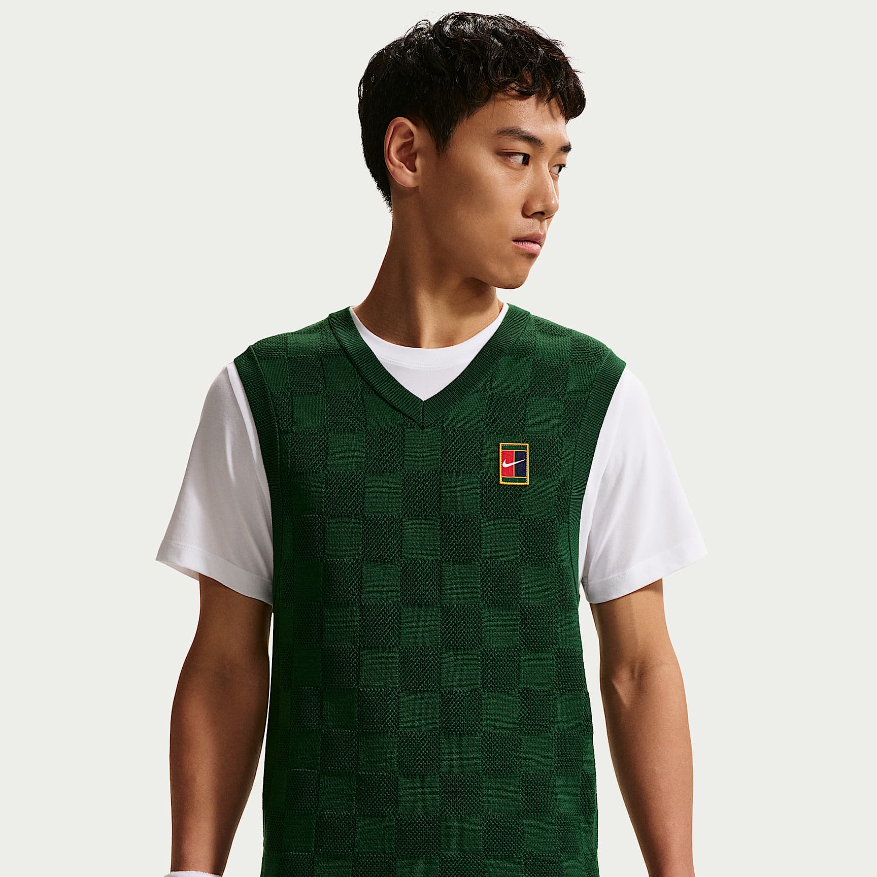 NikeCourt Slam-sweatervest til tennis til mænd