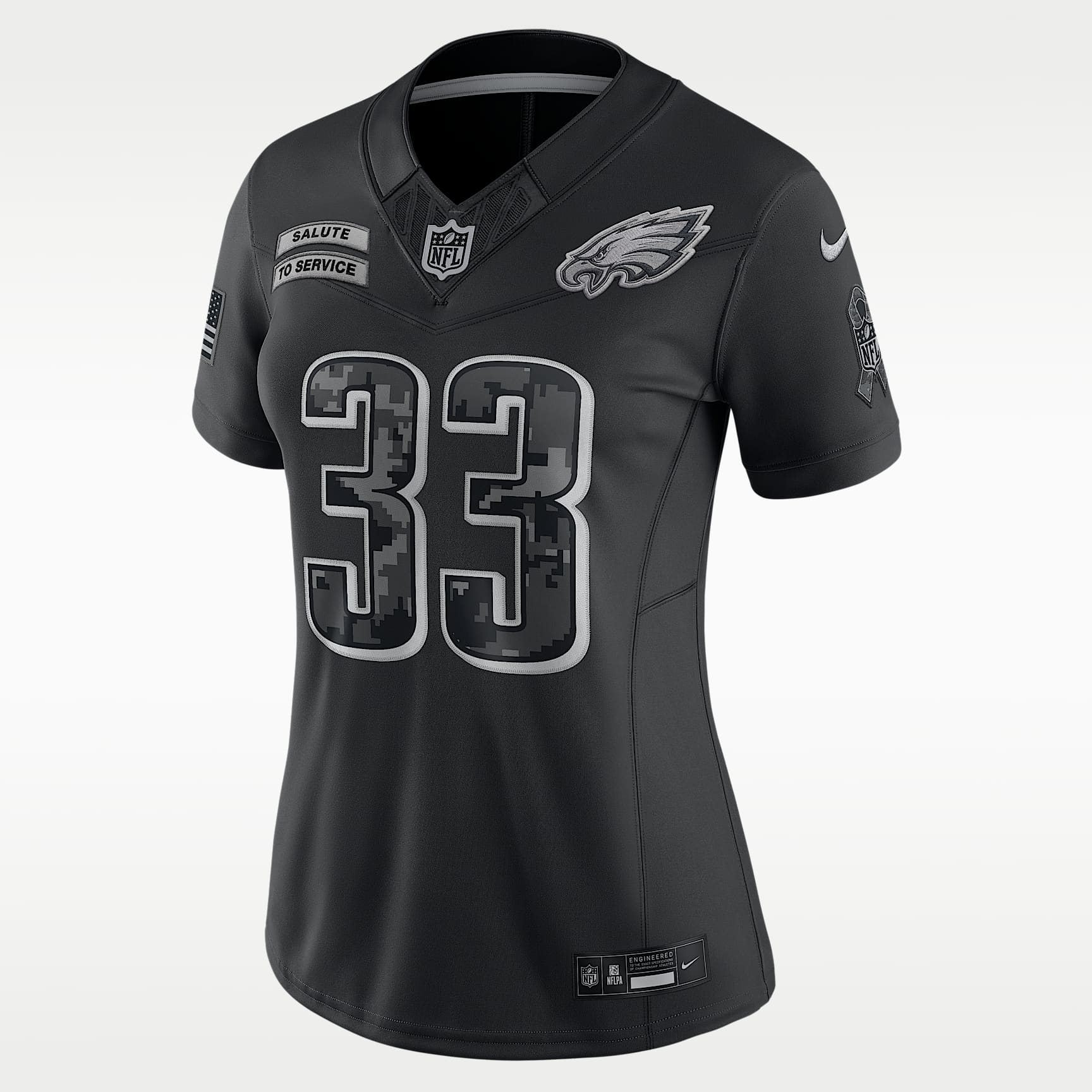Cooper DeJean Philadelphia Eagles Salute to Service Women's Nike Dri-FIT NFL Limited Jersey
