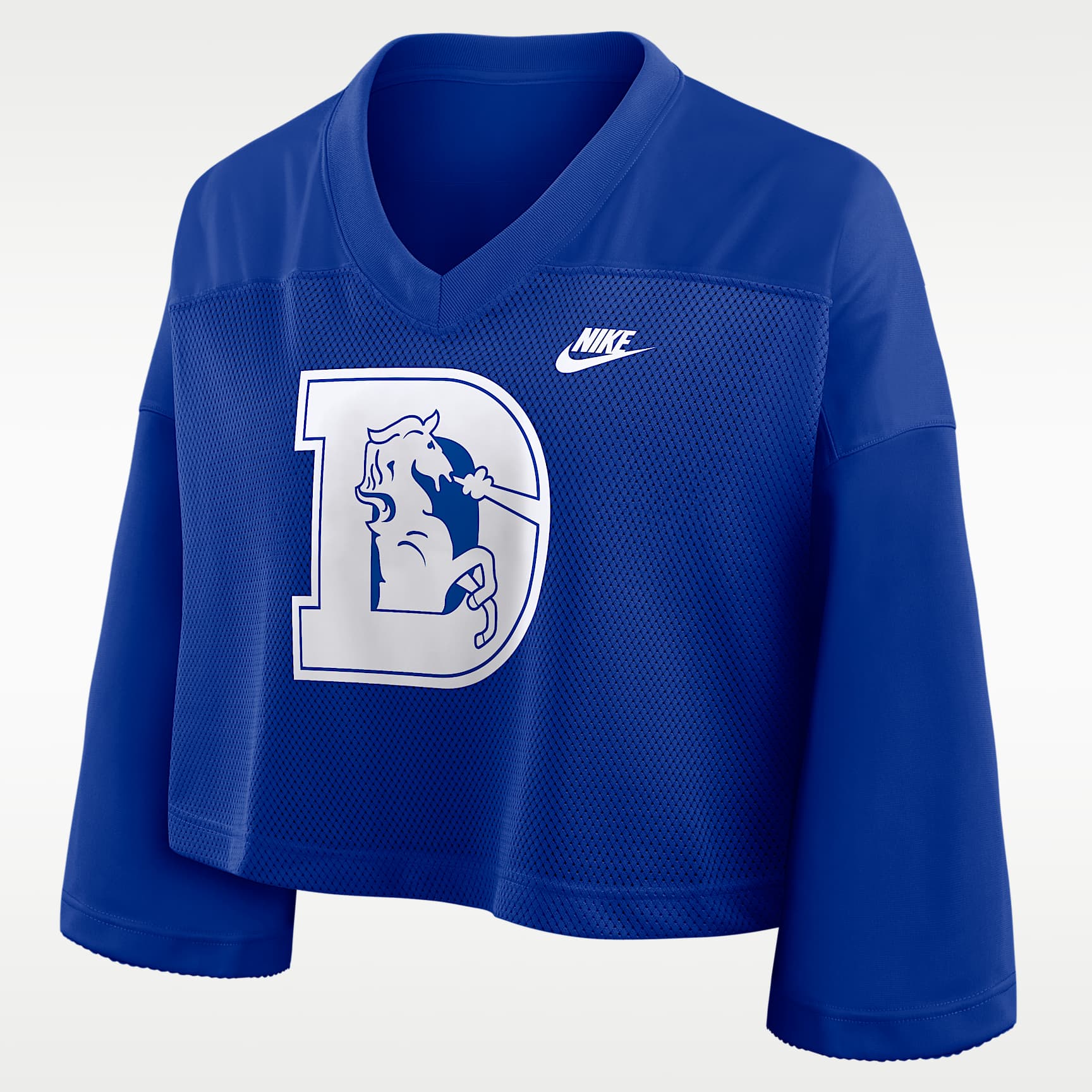 Denver Broncos Rewind Fashion Women's Nike Dri-FIT NFL Cropped Jersey
