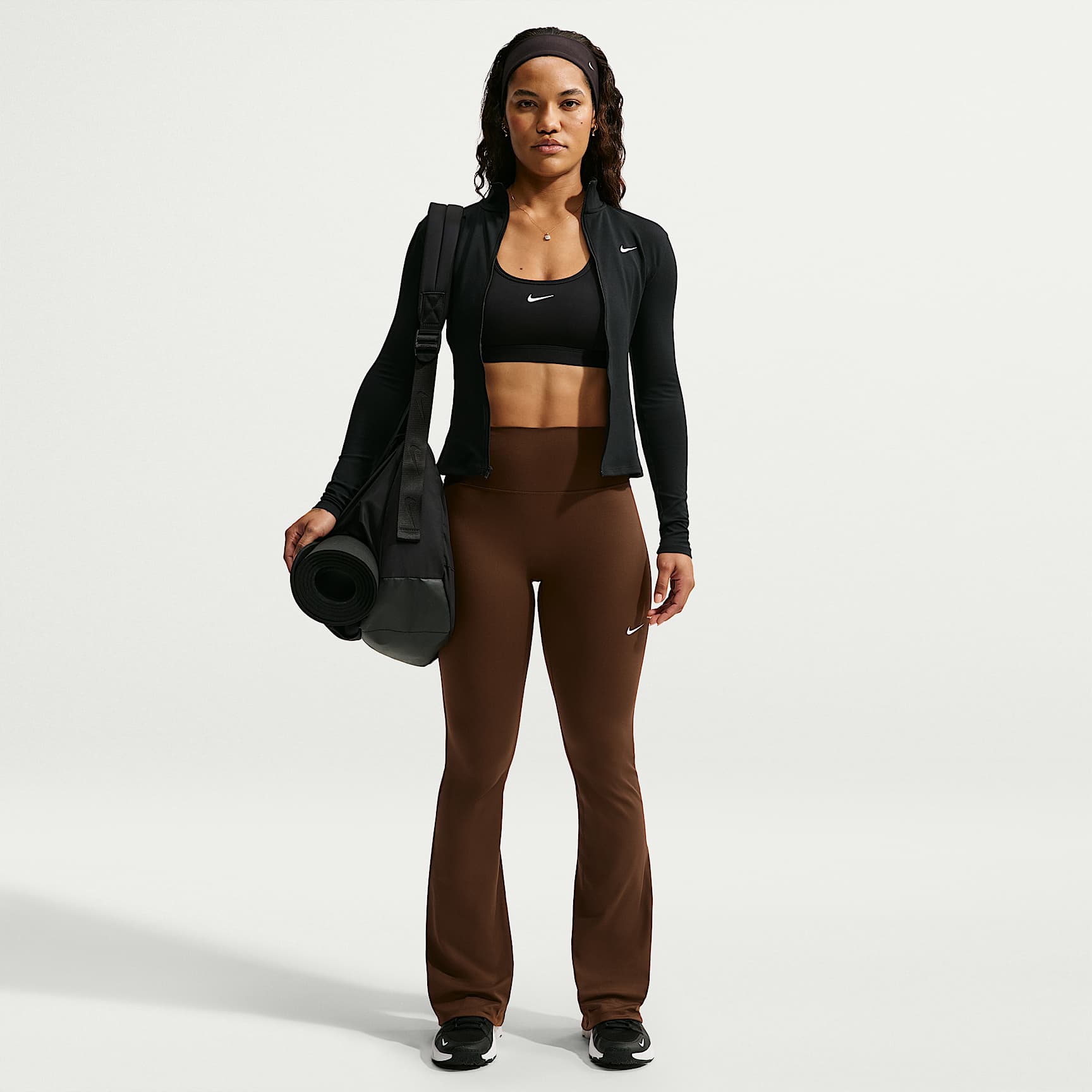 Nike One leggings med høyt liv og sleng til dame