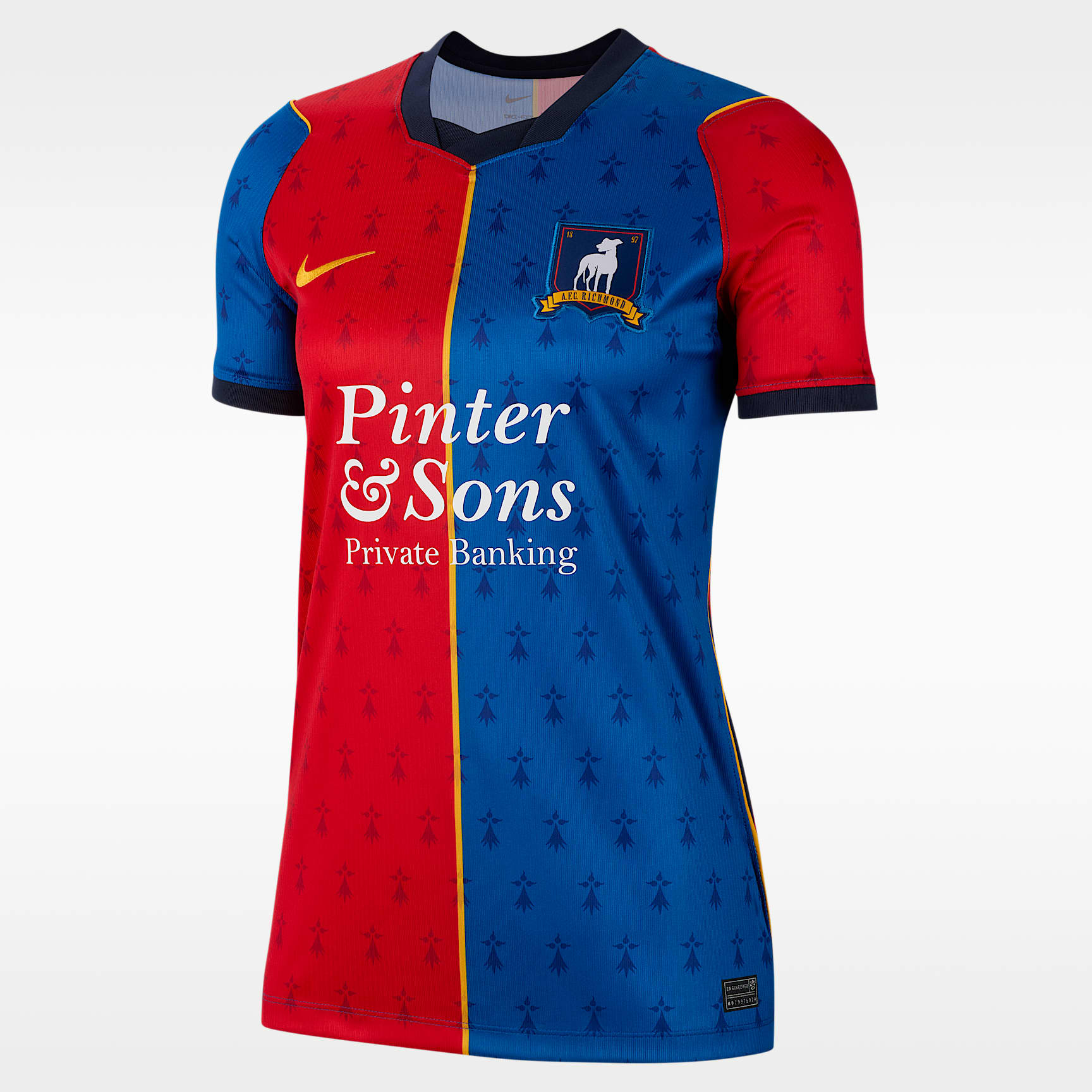 Maglia da calcio replica Nike Dri-FIT AFC Richmond 2026 Stadium da donna – Home
