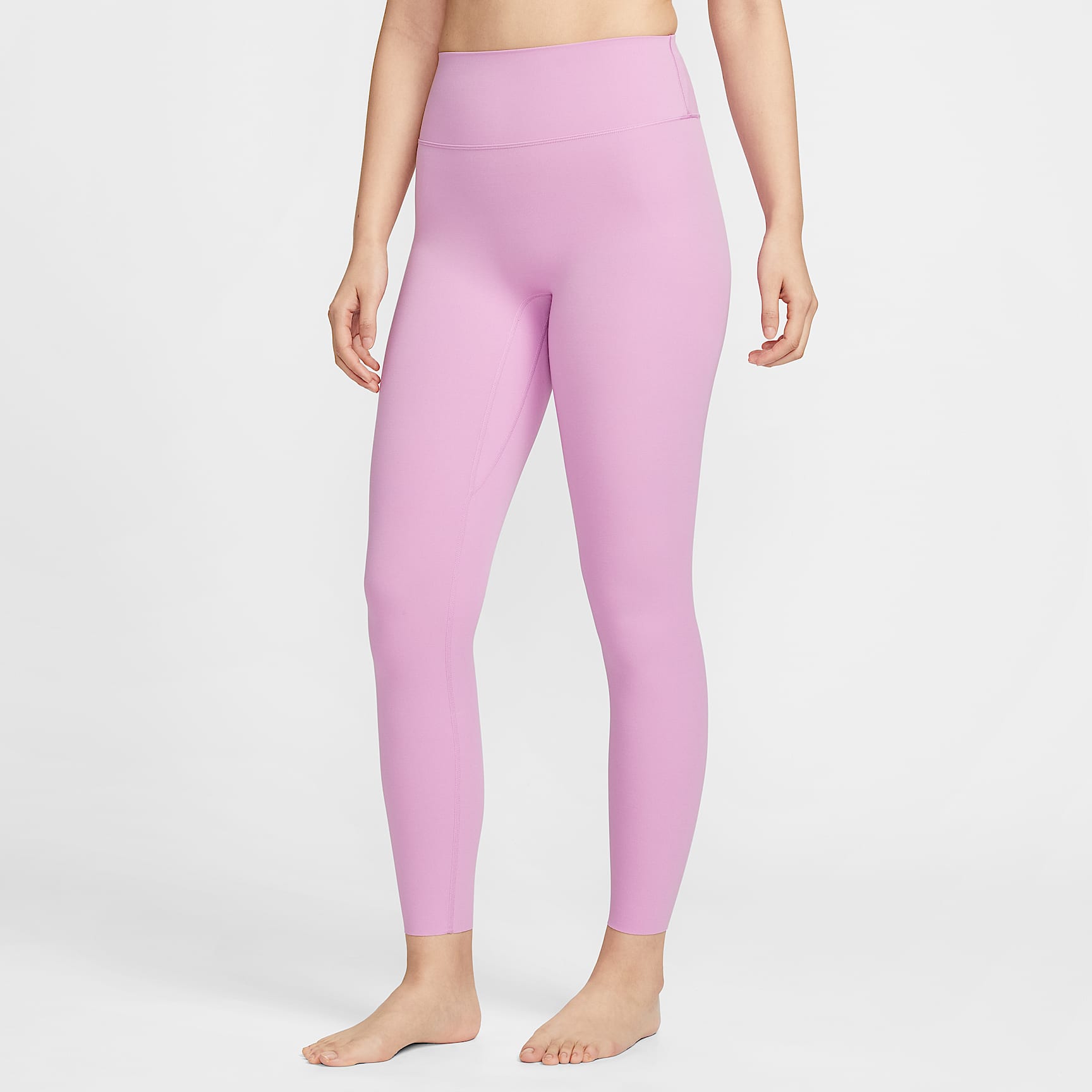 Nike Zenvy Women's High-Waisted Full-Length Leggings with No Front Seam