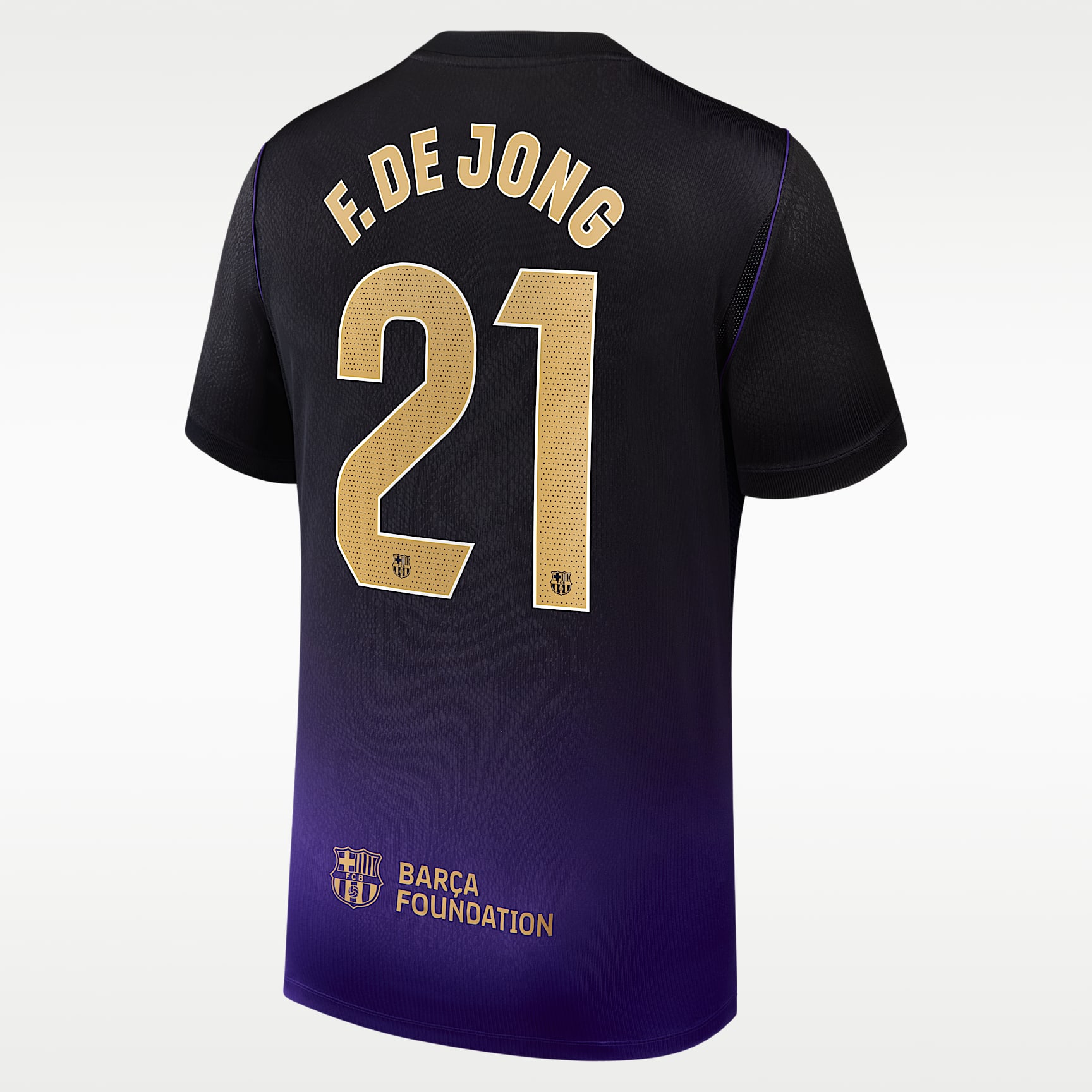 Frenkie de Jong Barcelona 2026/27 Stadium Away Kobe Men's Nike Dri-FIT Soccer Jersey