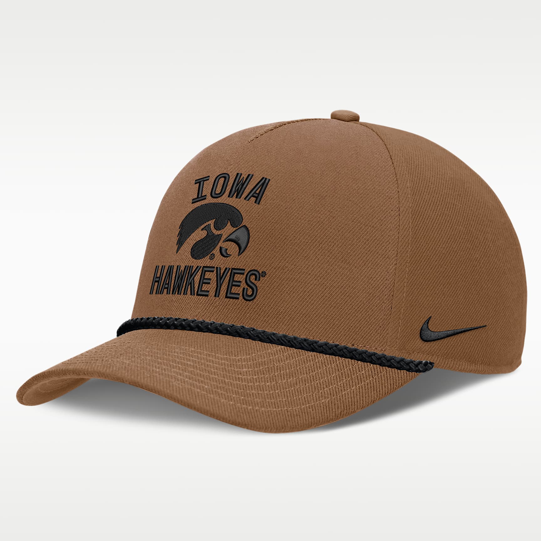 Gorra universitaria Nike ajustable para hombre Iowa 2026 Military Appreciation Rope Rise
