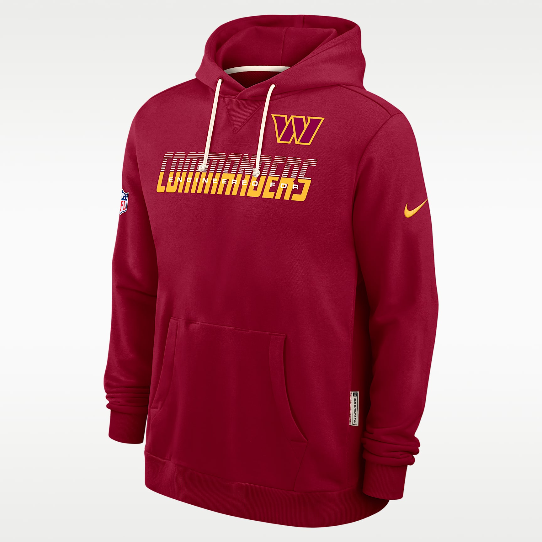Washington Commanders Sideline Standard Issue Men's Nike Dri-FIT NFL Pullover Hoodie