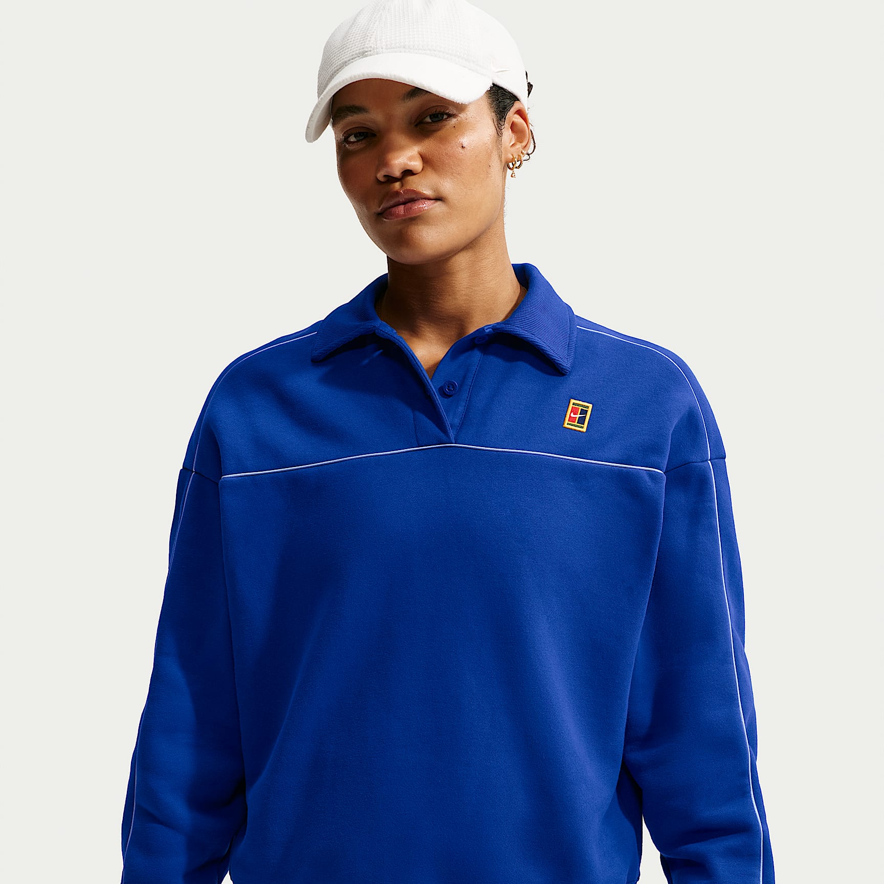 NikeCourt Court Collection Women's Long-Sleeve Fleece Tennis Top