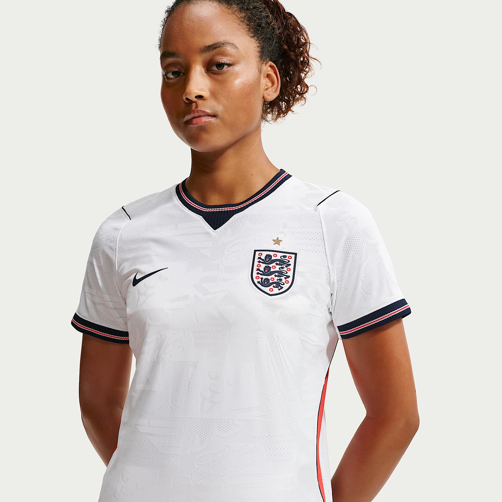 England National Team 2026 Match Home Women's Nike Aero-FIT Football Shirt