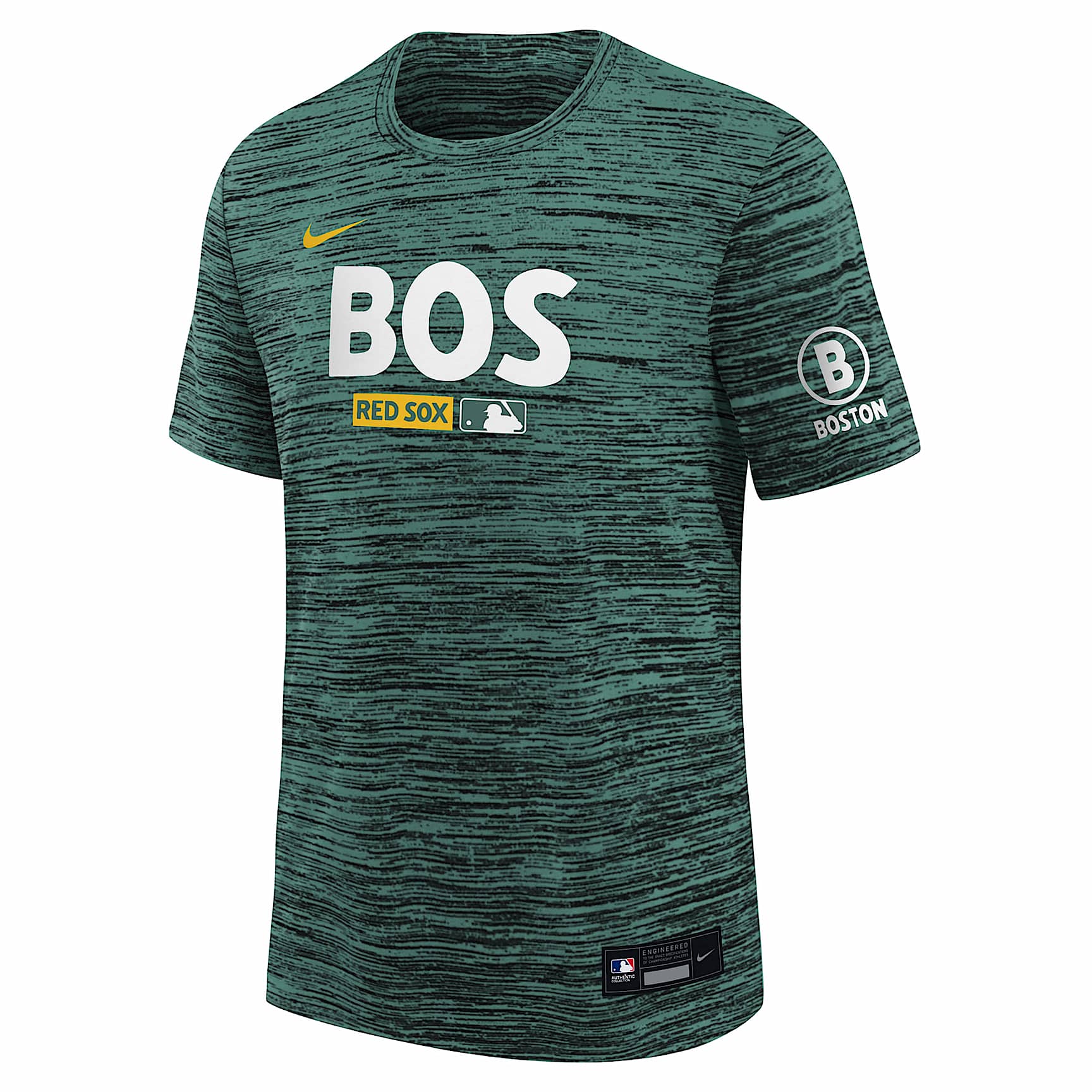Boston Red Sox Authentic Collection City Connect Veloctiy Big Kids' Nike Dri-FIT MLB T-Shirt