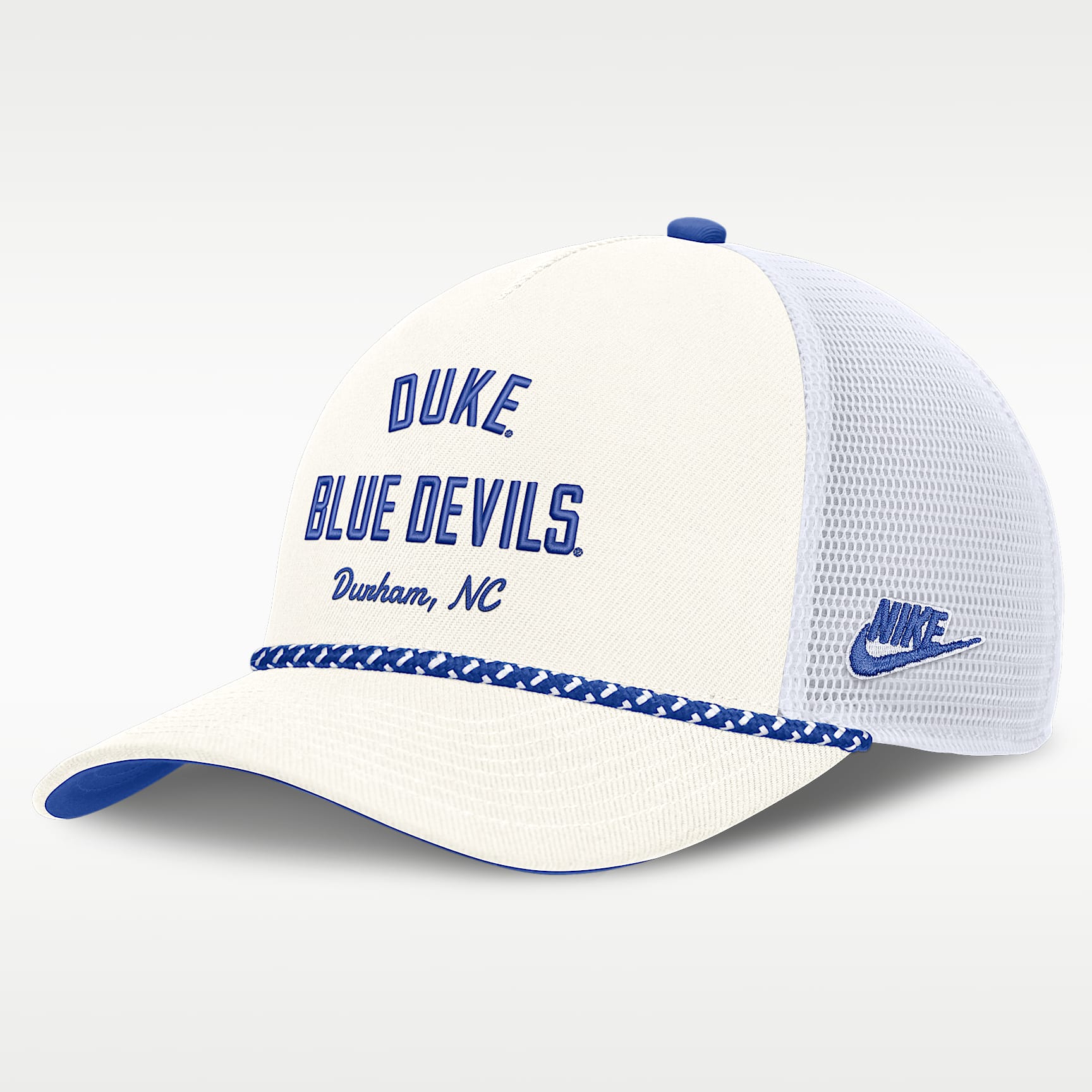 Duke Denim Men's Nike College Trucker Adjustable Hat