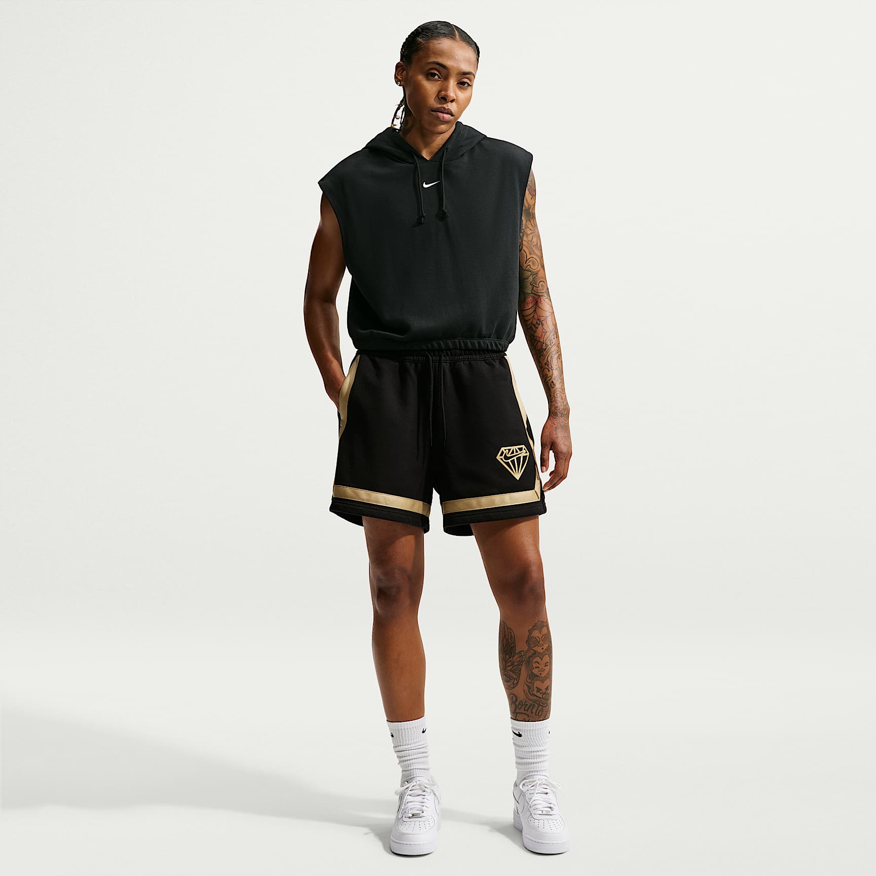 Nike Crossover Women's 5" Fleece Basketball Shorts