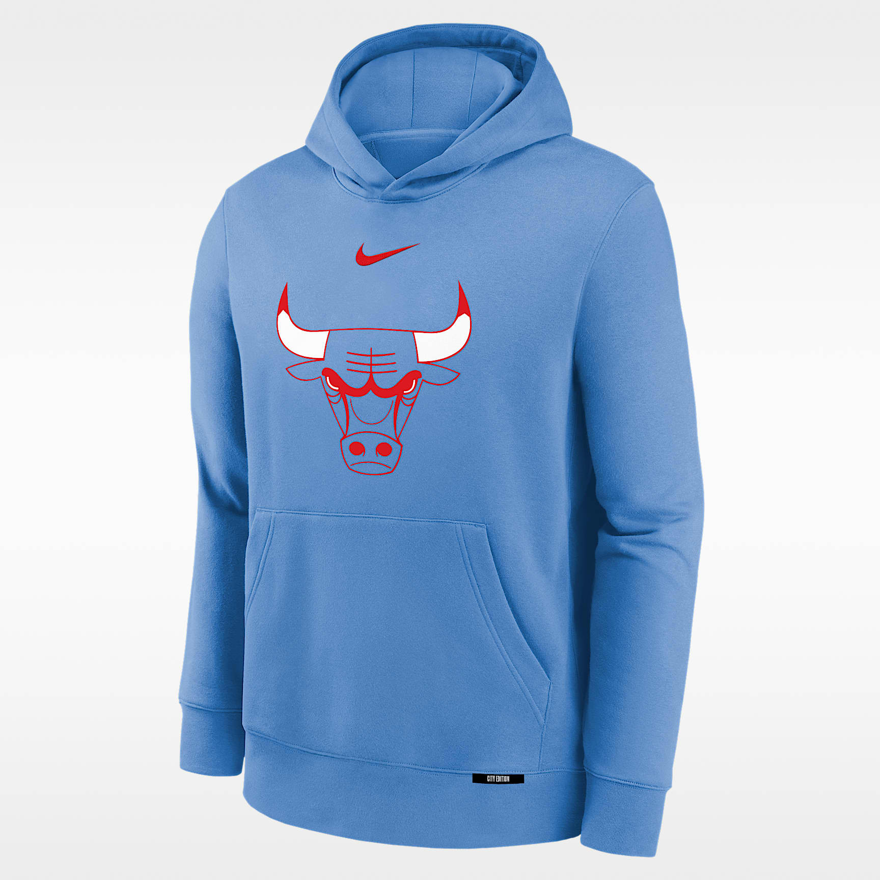 Chicago Bulls Club Fleece City Edition Big Kids' Fleece Hoodie