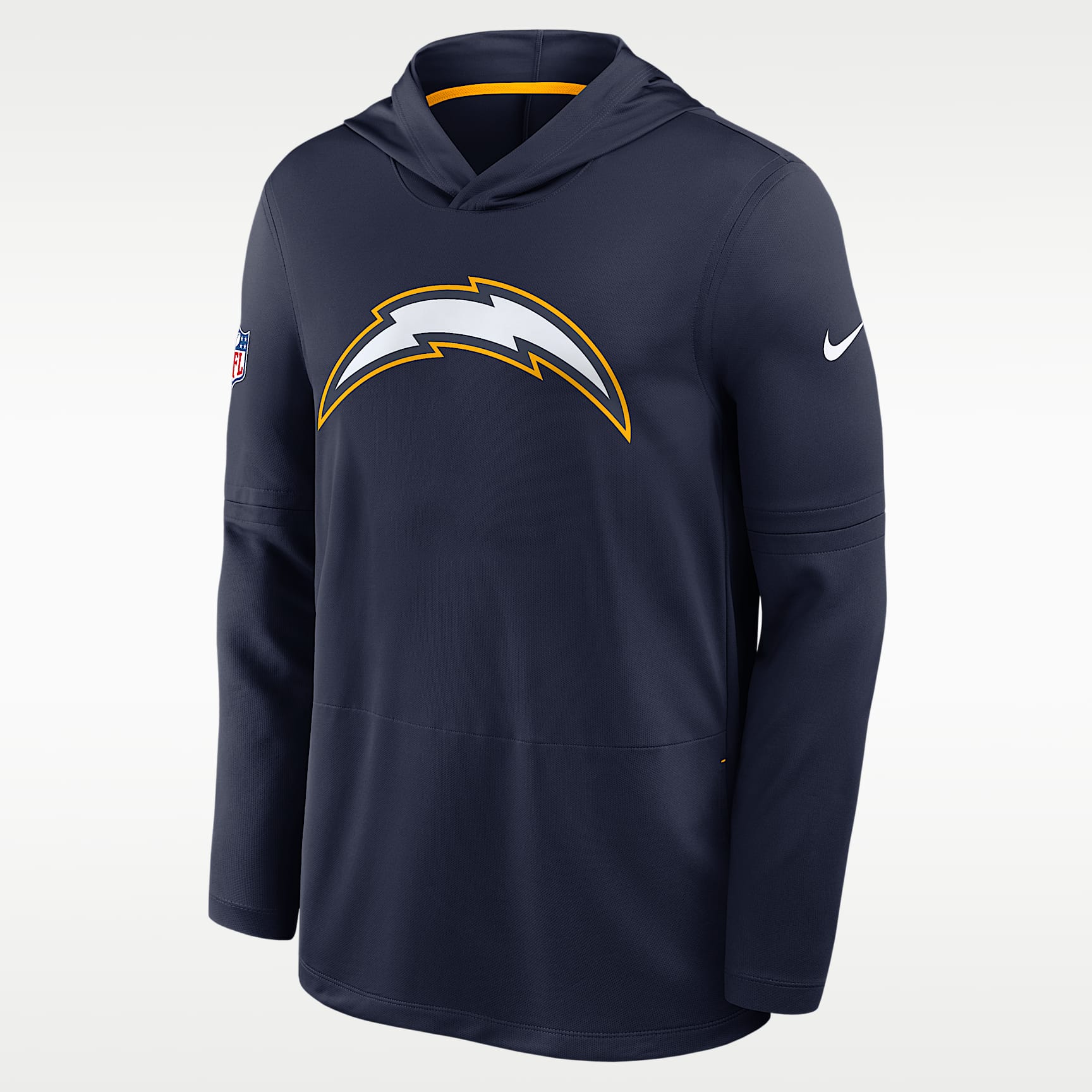 Los Angeles Chargers Alt Men's Nike Dri-FIT NFL Long-Sleeve Hooded Top