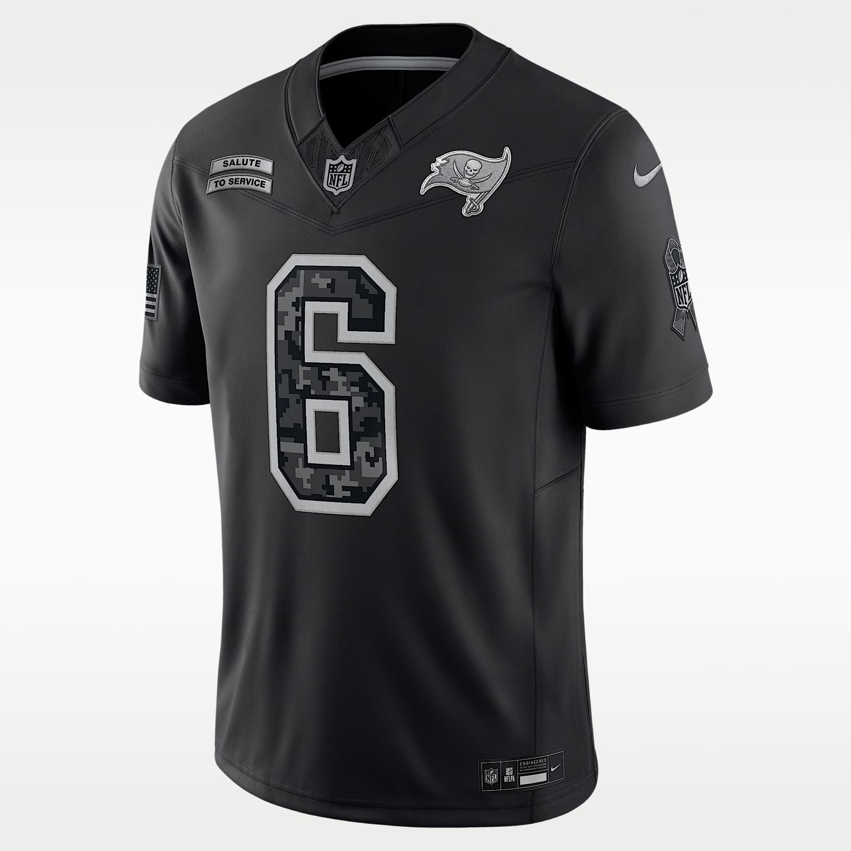 Baker Mayfield Tampa Bay Buccaneers Salute to Service Men's Nike Dri-FIT NFL Limited Jersey