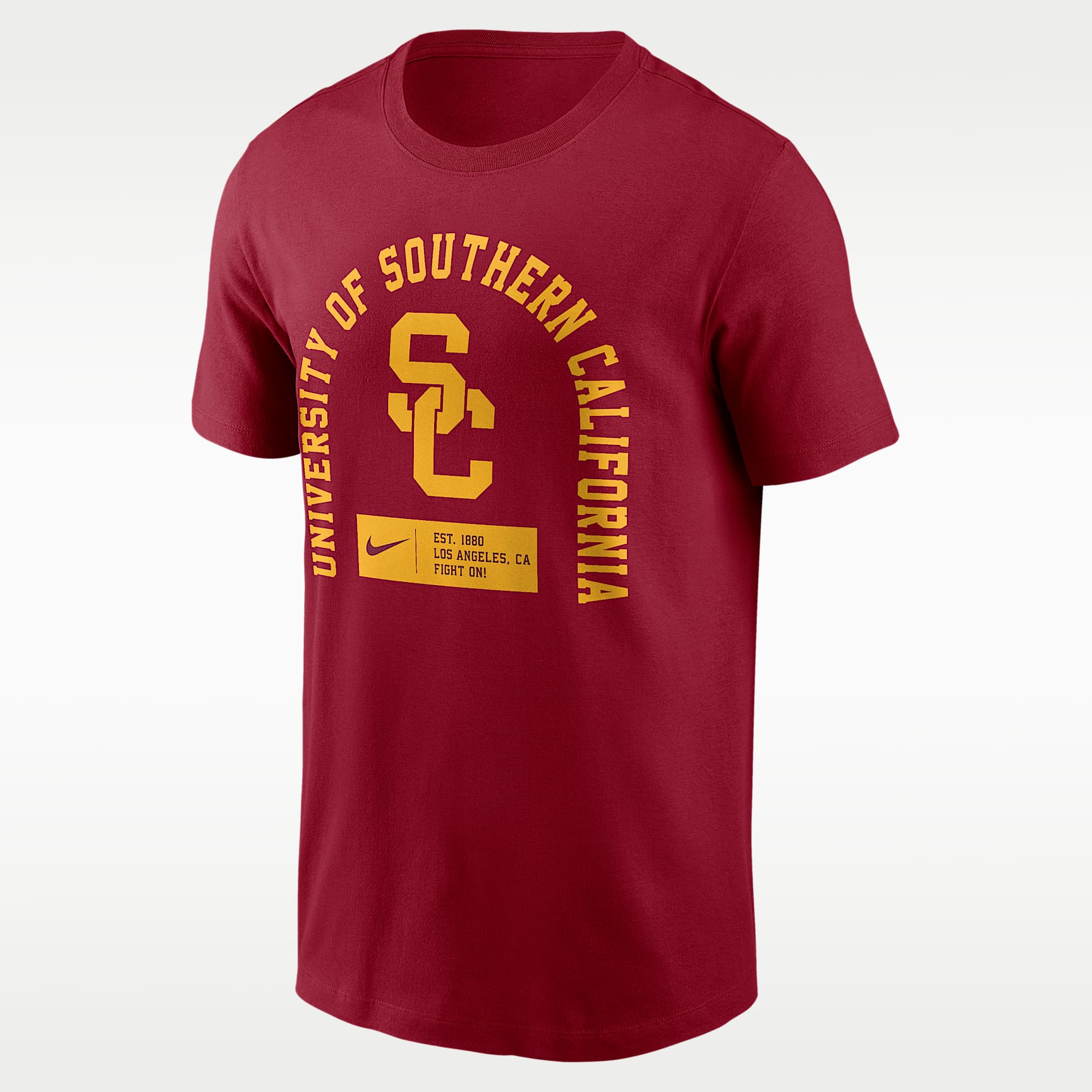Playera universitaria Nike para hombre USC Primetime Seasonal