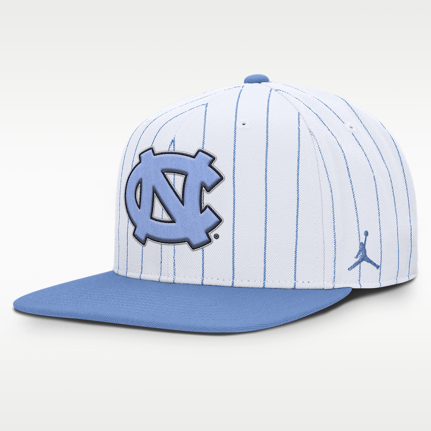 North Carolina Primetime Pin Stripe 2-Tone Men's Jordan Brand Dri-FIT College Adjustable Hat