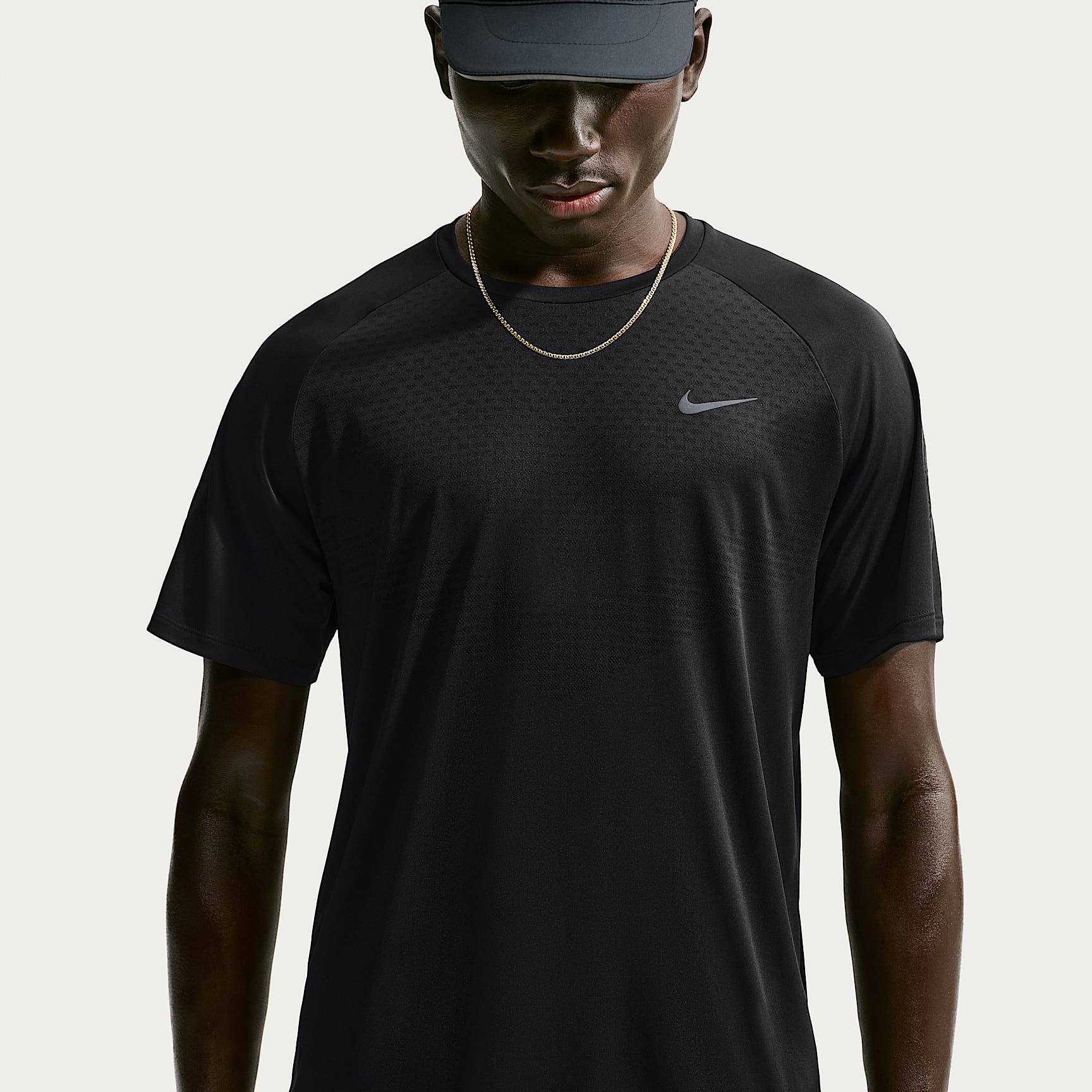 Nike Stride Men's Dri-FIT Winterised Short-Sleeve Running Top