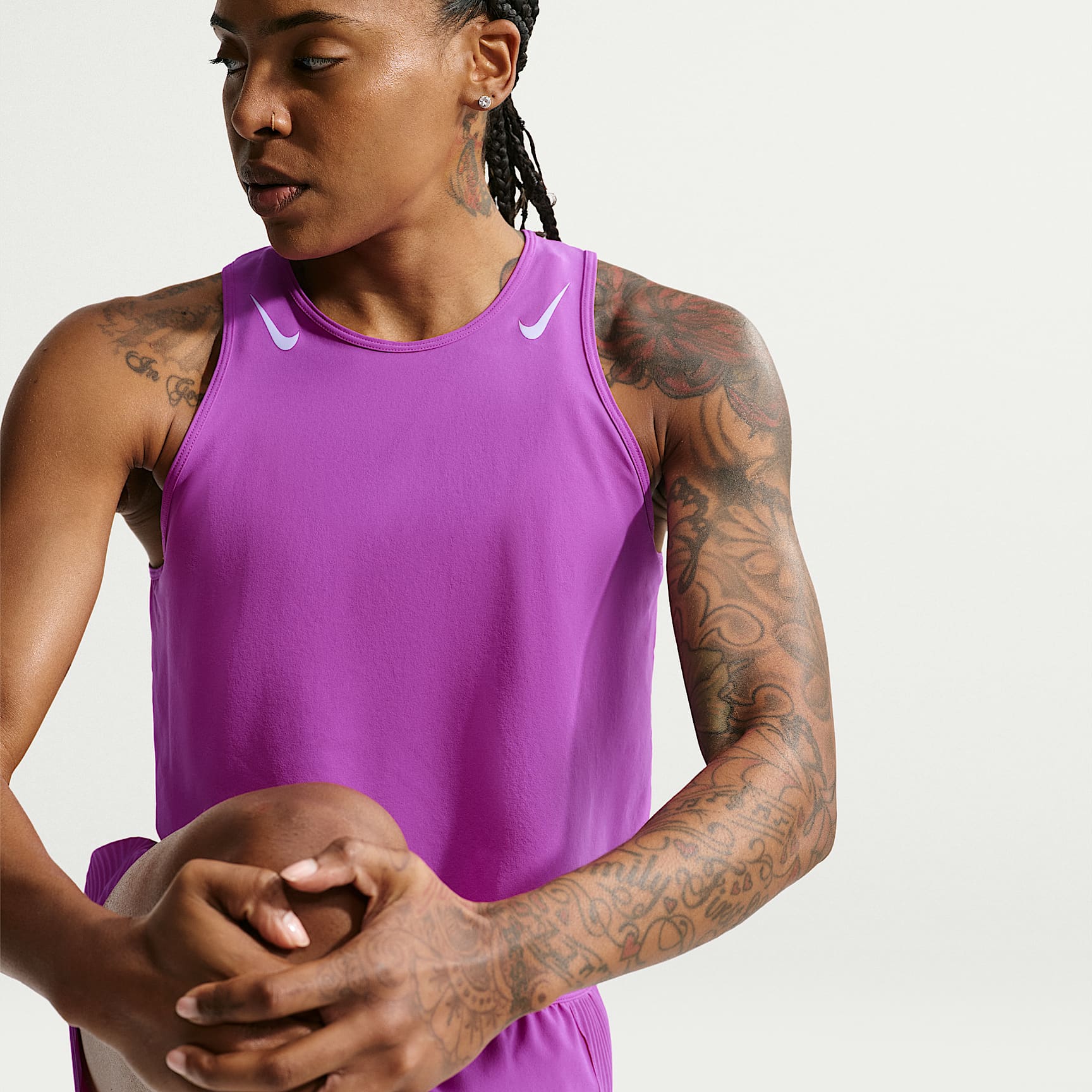 Nike AeroSwift Women's Dri-FIT ADV Cropped Running Tank Top