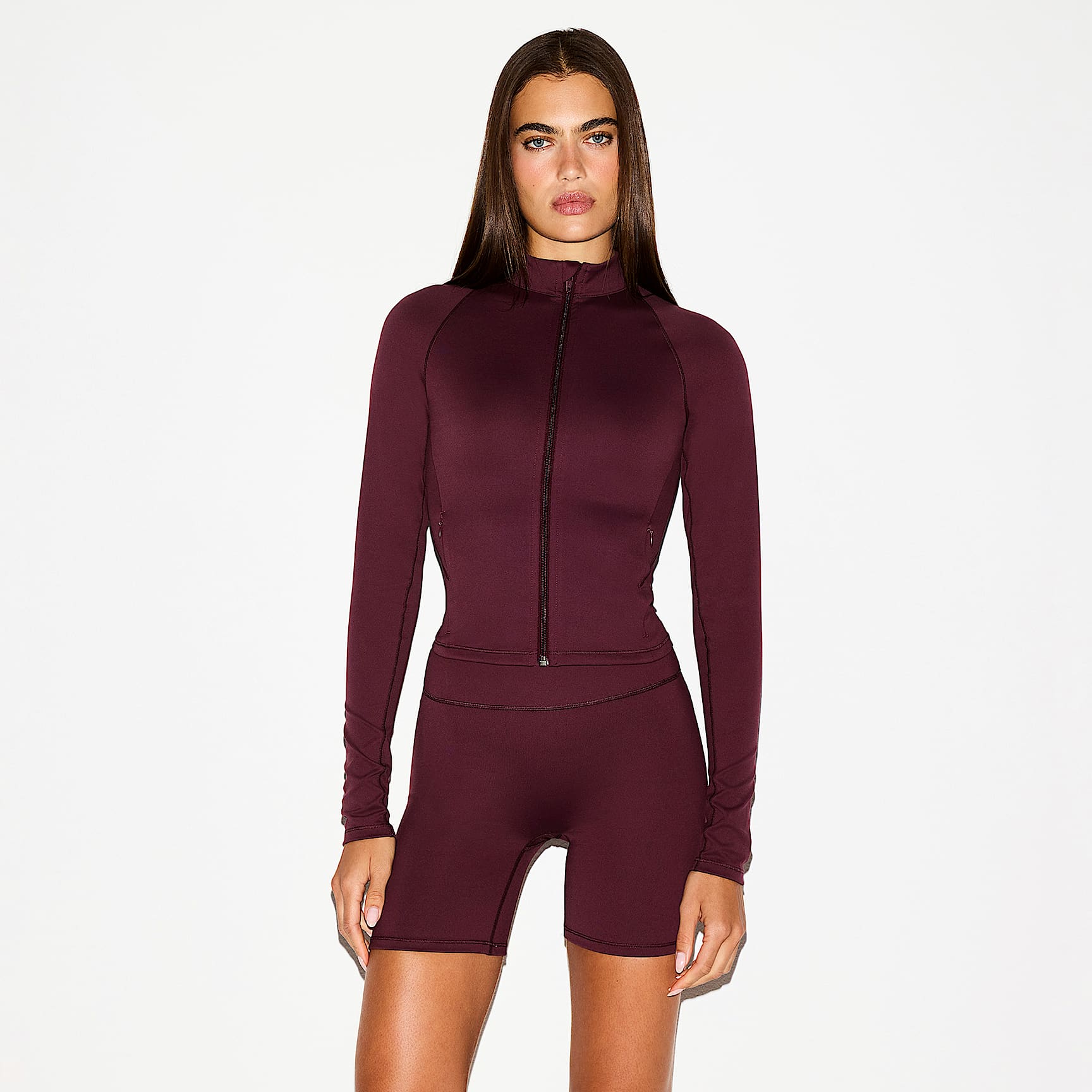 Shorts de ciclismo de 13 cm de cintura alta para mujer NikeSKIMS Matte