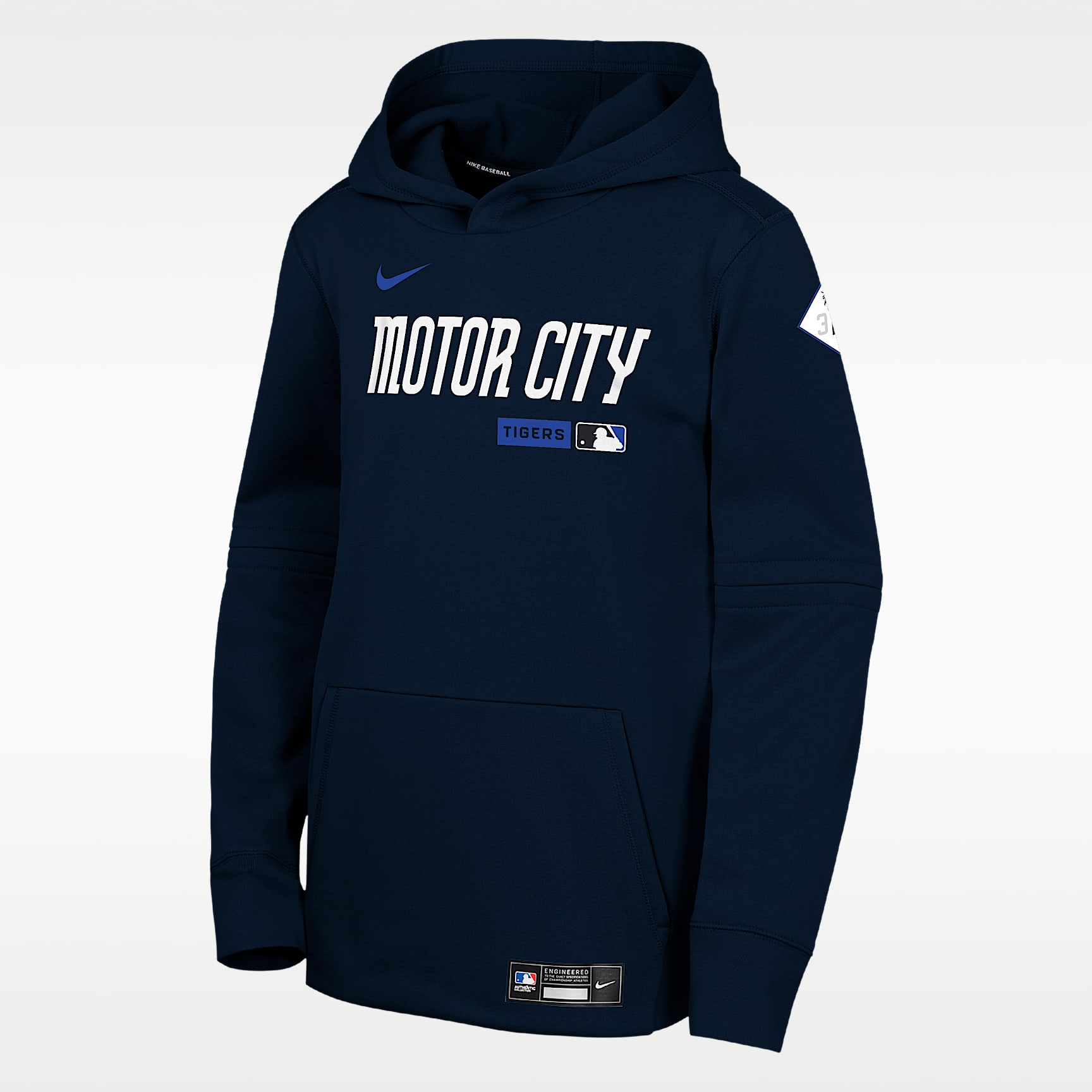 Detroit Tigers Big Kids' Nike Therma-FIT Hood