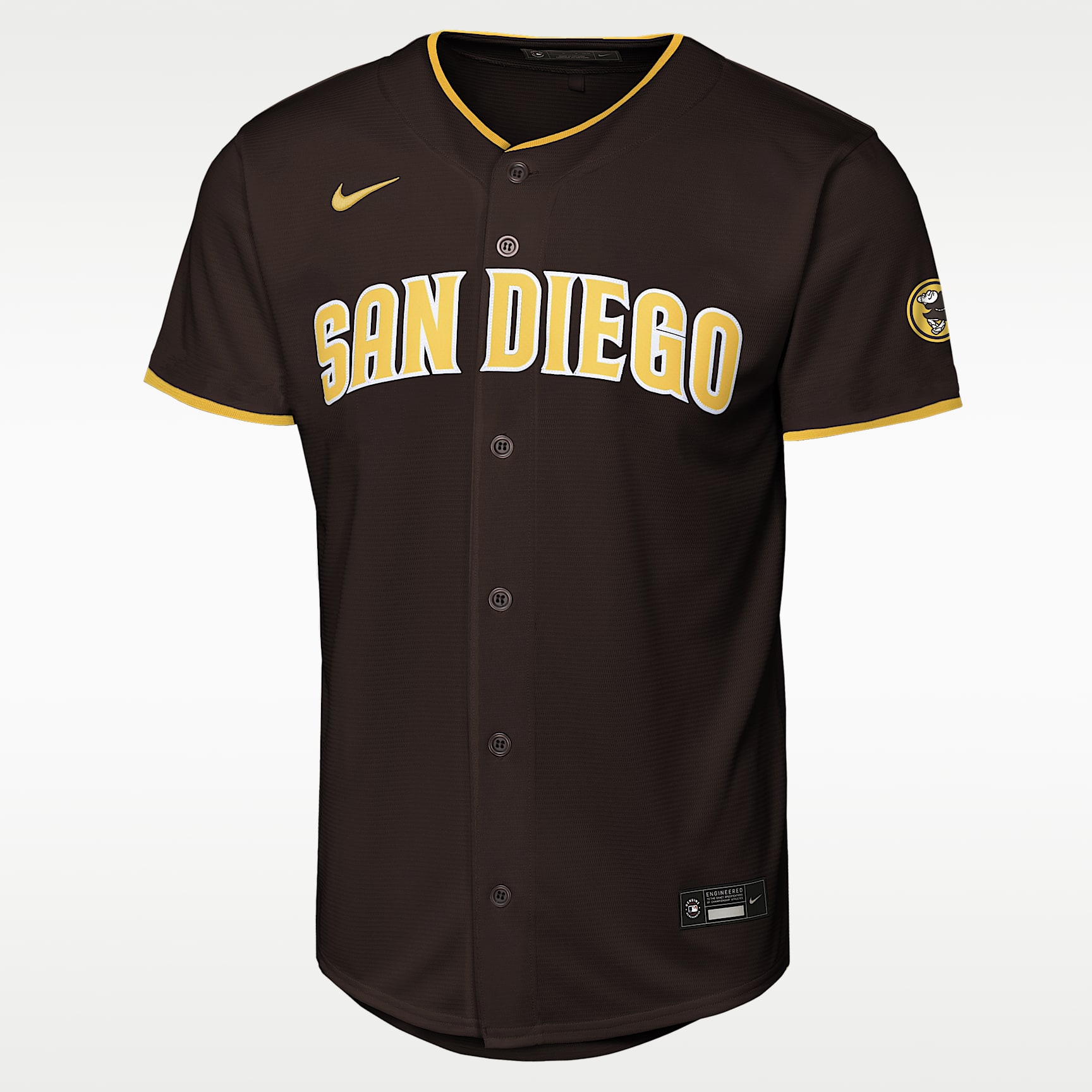Jersey de local Nike Stadium de la MLB para niños talla grande San Diego Padres