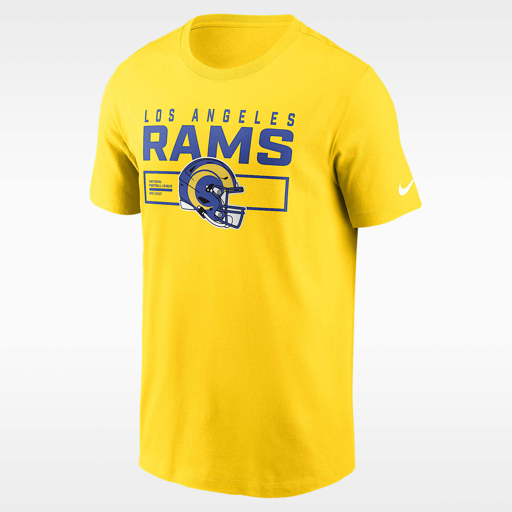 Los Angeles Rams Helmet Essential Men's Nike NFL T-Shirt