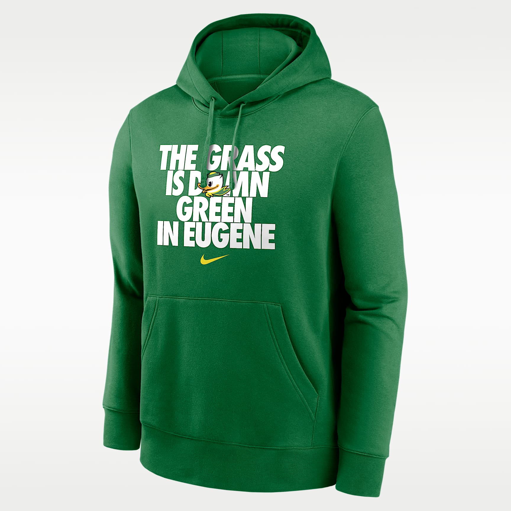 Oregon Grass Is Green Club Men's Nike College Pullover Hoodie