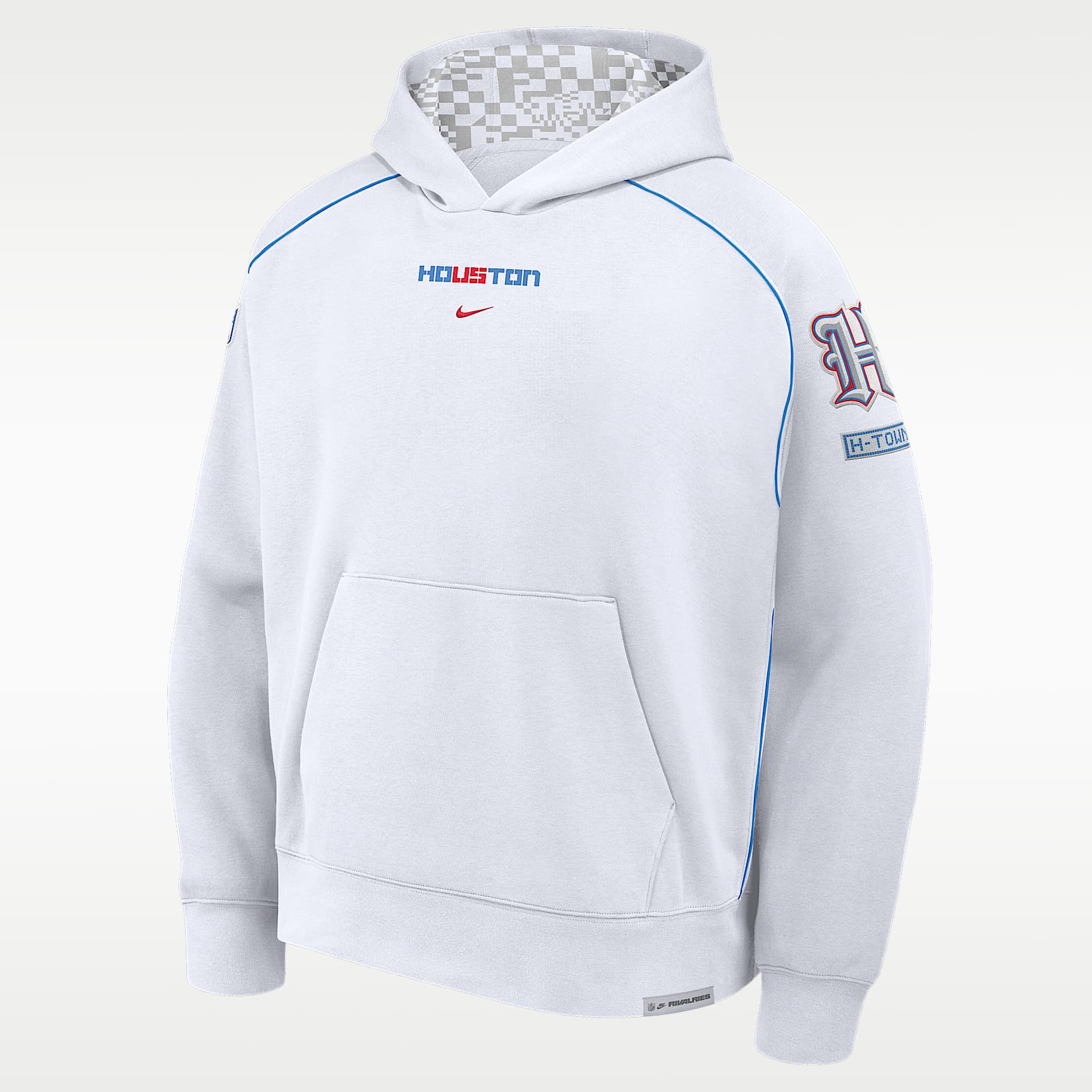Sudadera con gorro sin cierre Nike de la NFL para hombre Houston Texans Rivalries Collection Air
