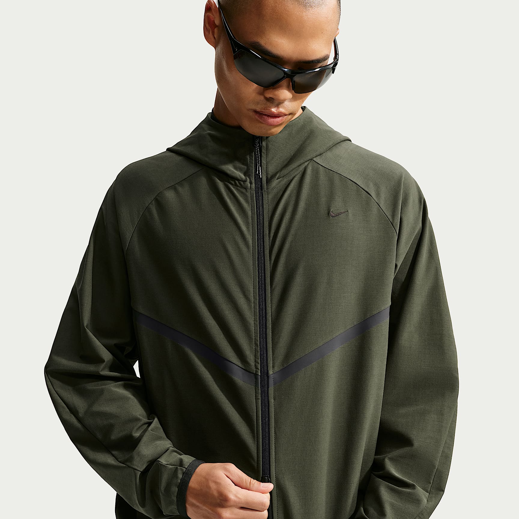 Nike Tech Men's Shori Knit Full-Zip Windrunner Jacket