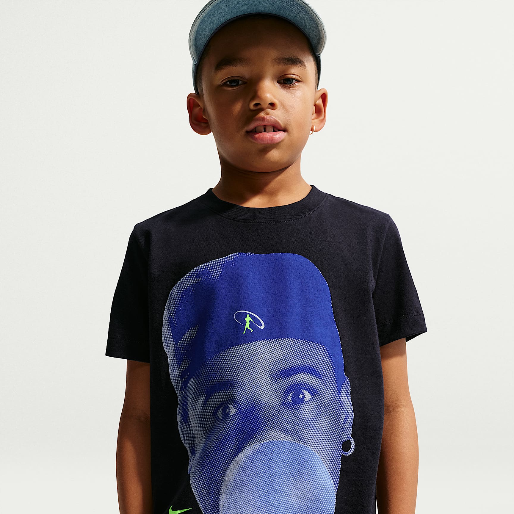 Playera para niños talla grande Nike Sportswear
