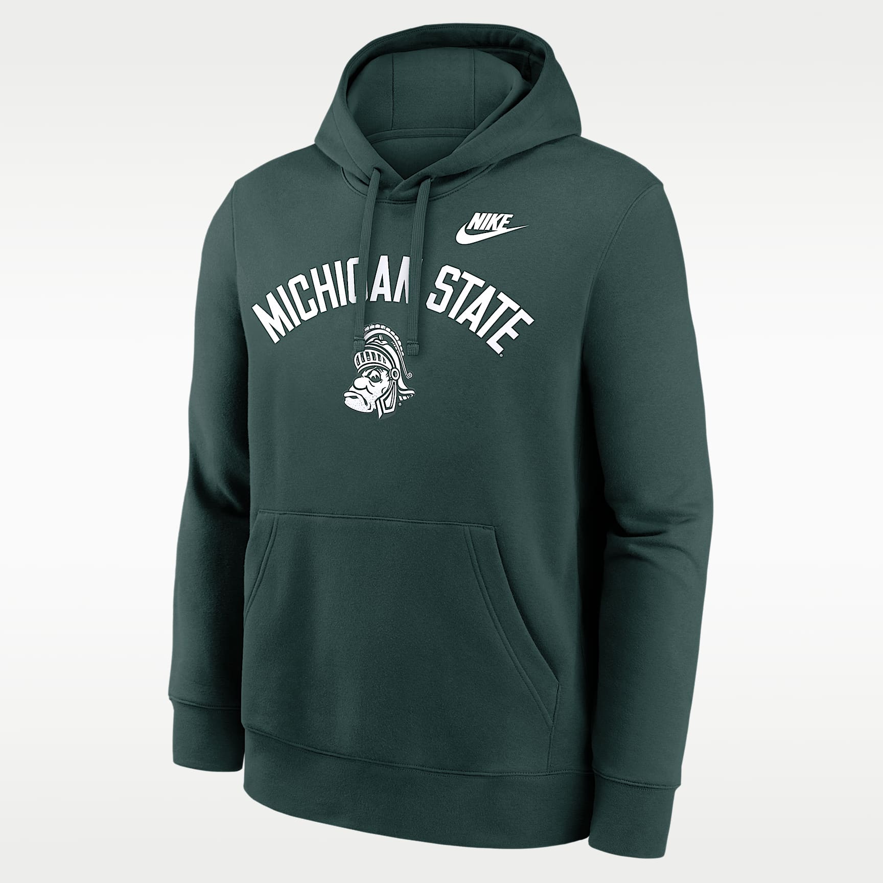 Michigan State Legacy Arch Club Men's Nike College Pullover Hoodie
