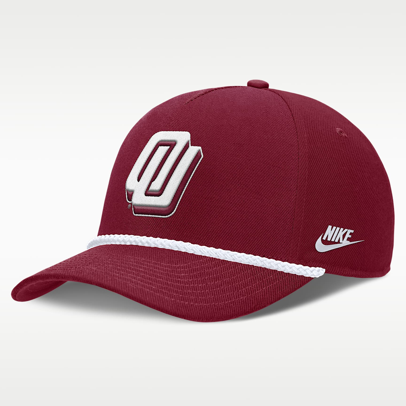 Oklahoma Legacy Basketball Rope Rise Men's Nike College Adjustable Hat
